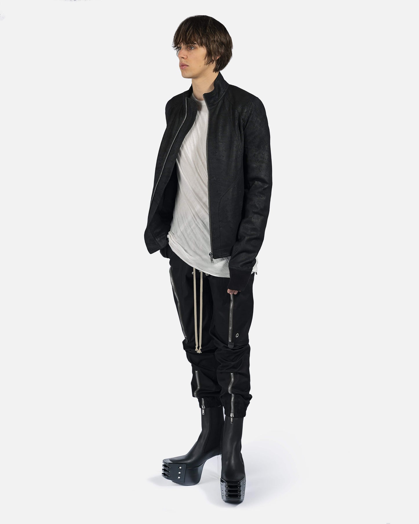 Rick Owens Men's Pants Bauhaus Cargo in Black
