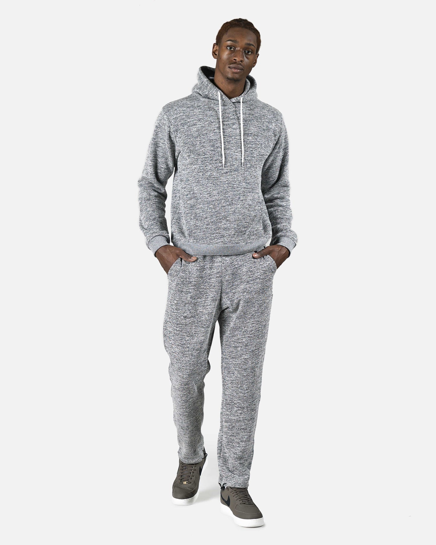 John Elliott Men's Sweatshirts Beach Hoodie in Charcoal