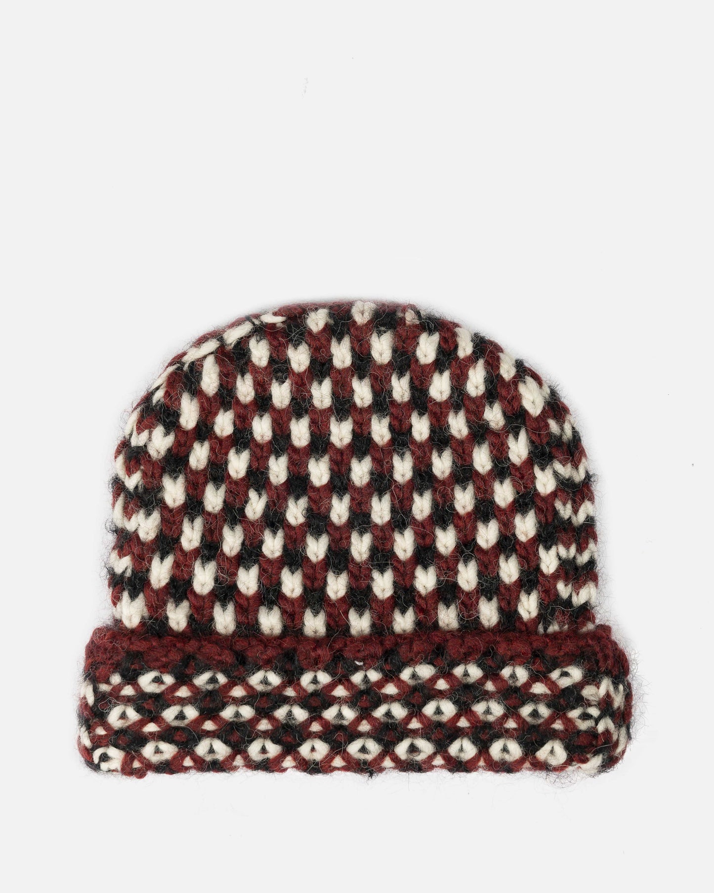 Marni Men's Hats Beanie in Burgundy