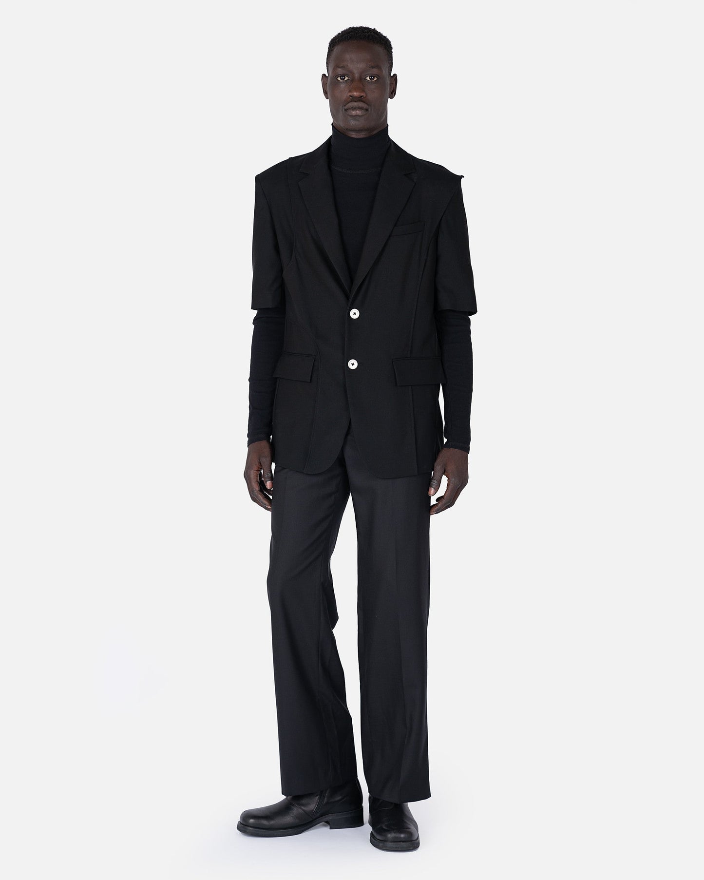 Our Legacy Men's Shirts Bend Turtleneck in Black