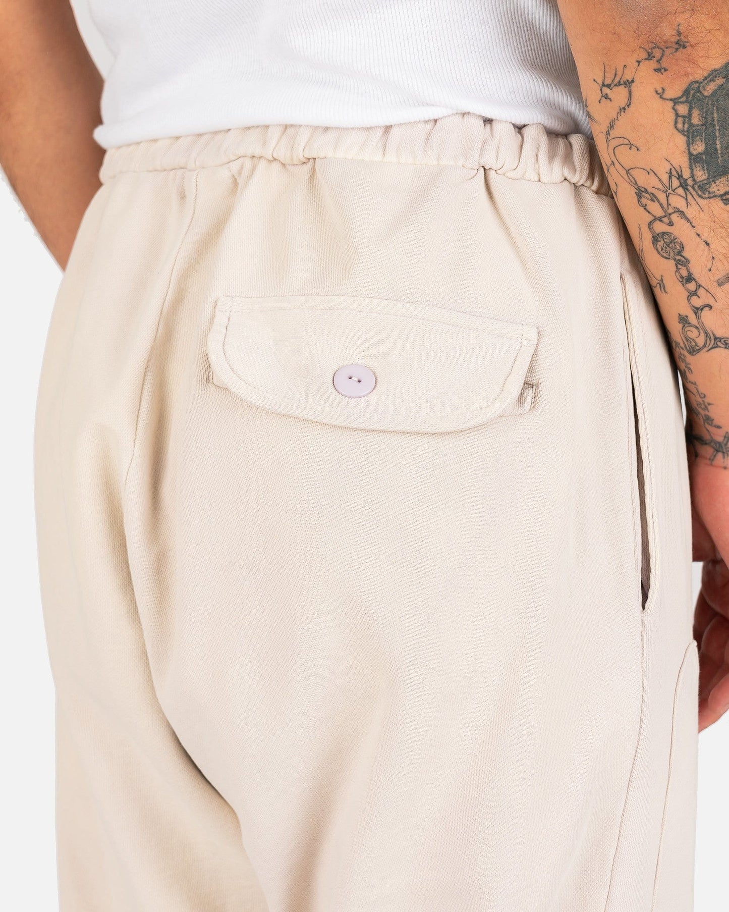 Willy Chavarria Men's Pants Big Daddy Sweatpants in Dorian Gray