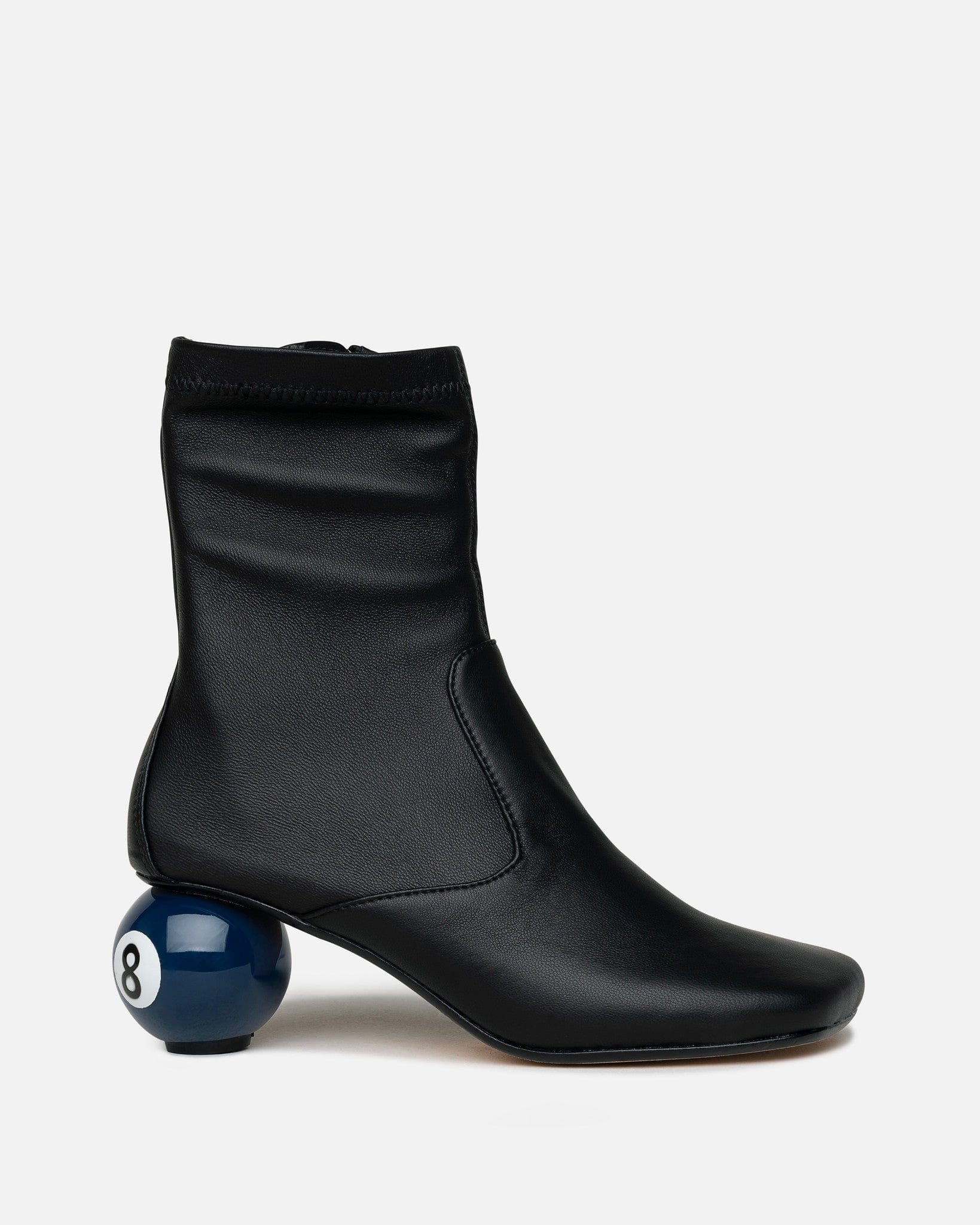 Billiard Heel Boots in Black – SVRN