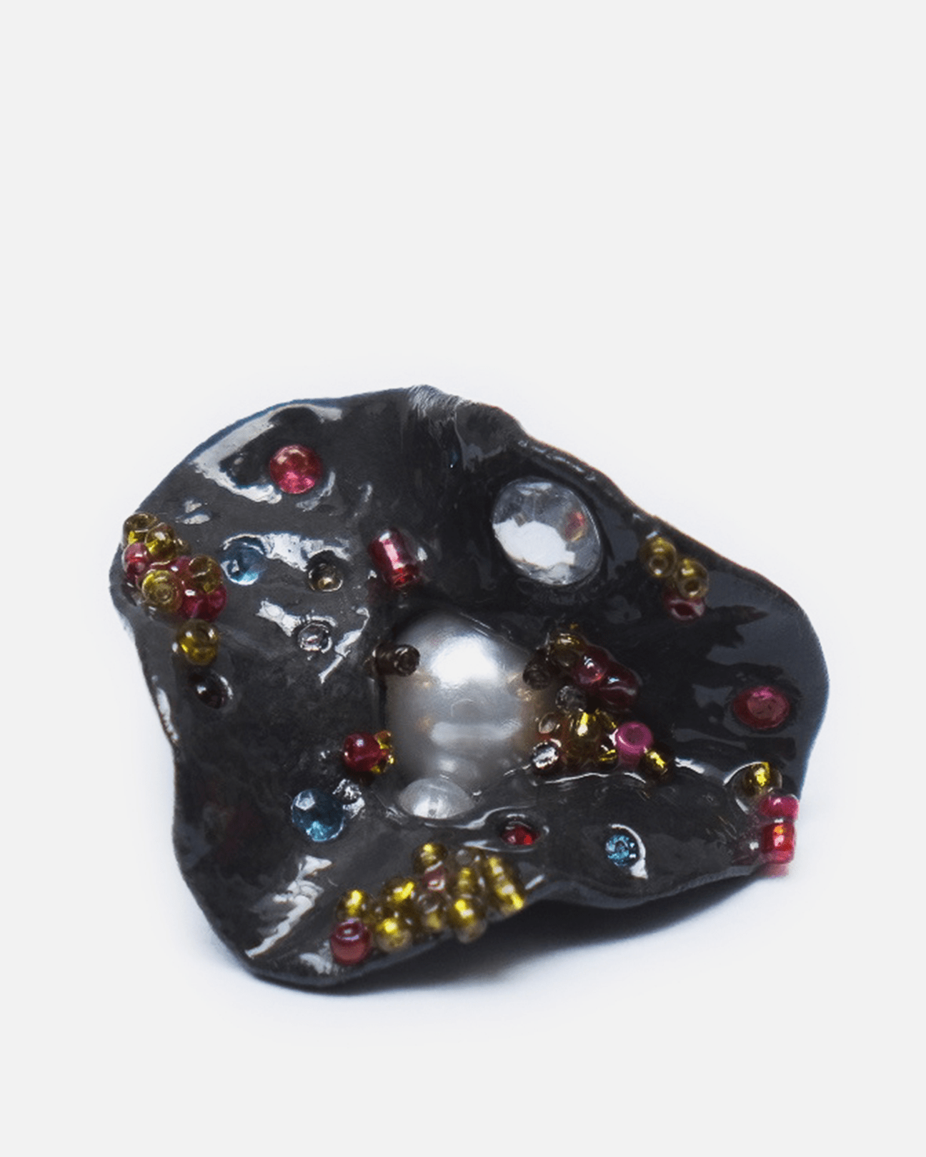 BLOBB Bloom Earring in Black/Multi