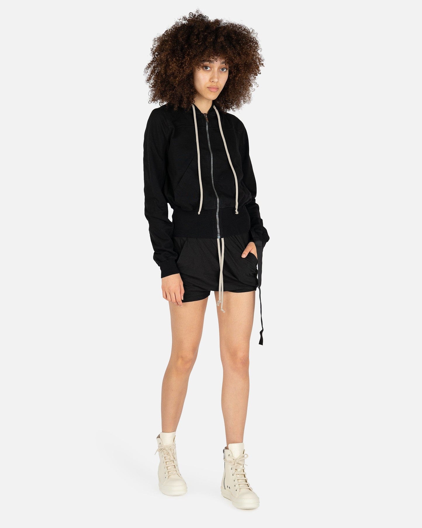 Rick Owens DRKSHDW Women Shorts Buds Shorts in Black
