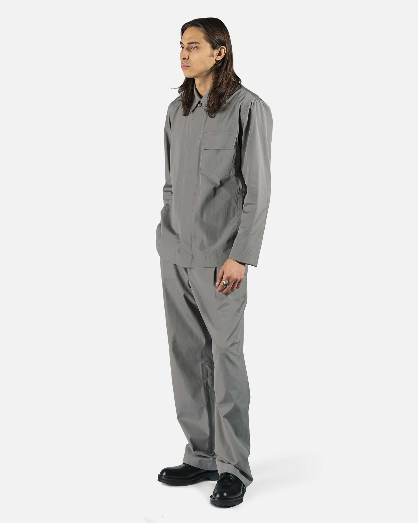 Dries Van Noten Men's Shirts Cadin Shirt in Grey