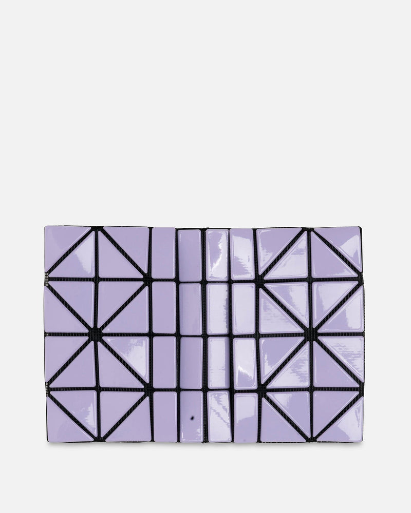 Bao Bao Issey Miyake Leather Goods Card Case With Color in Sax Blue/Lavender