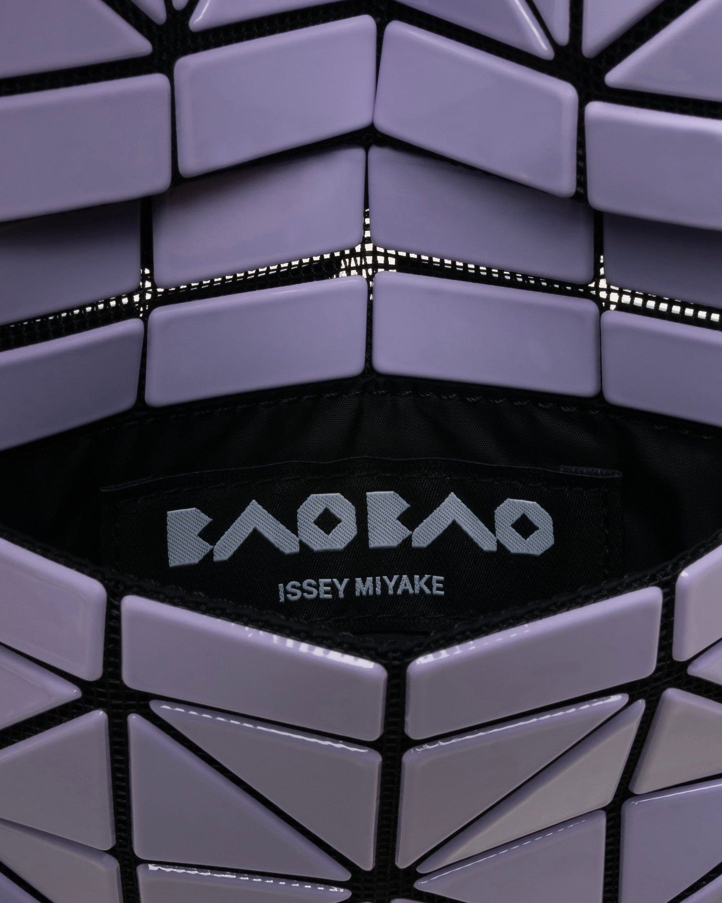 Bao Bao Issey Miyake Leather Goods Card Case With Color in Sax Blue/Lavender