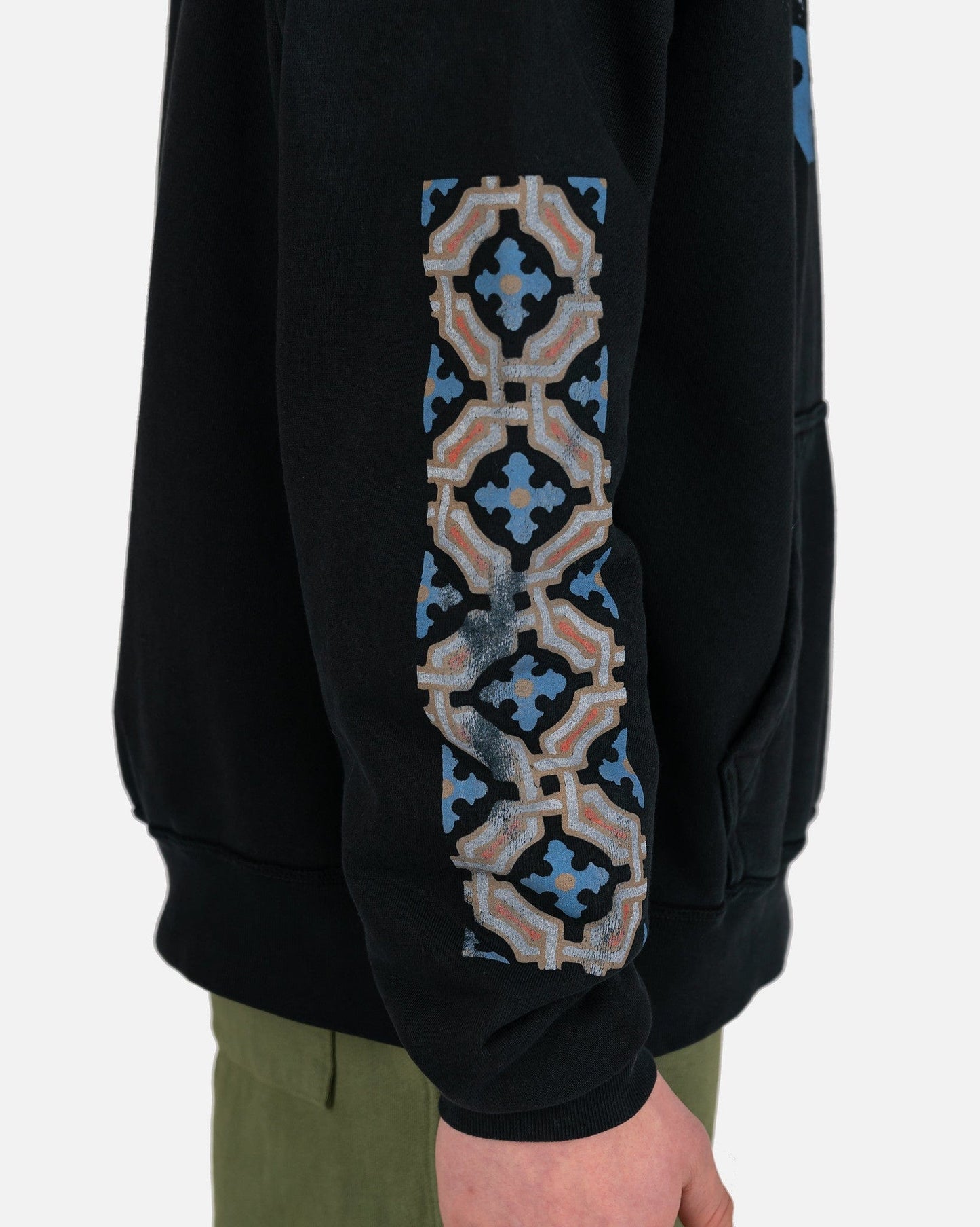 Rhude Men's Sweatshirts Casino Hoodie in Vintage Black