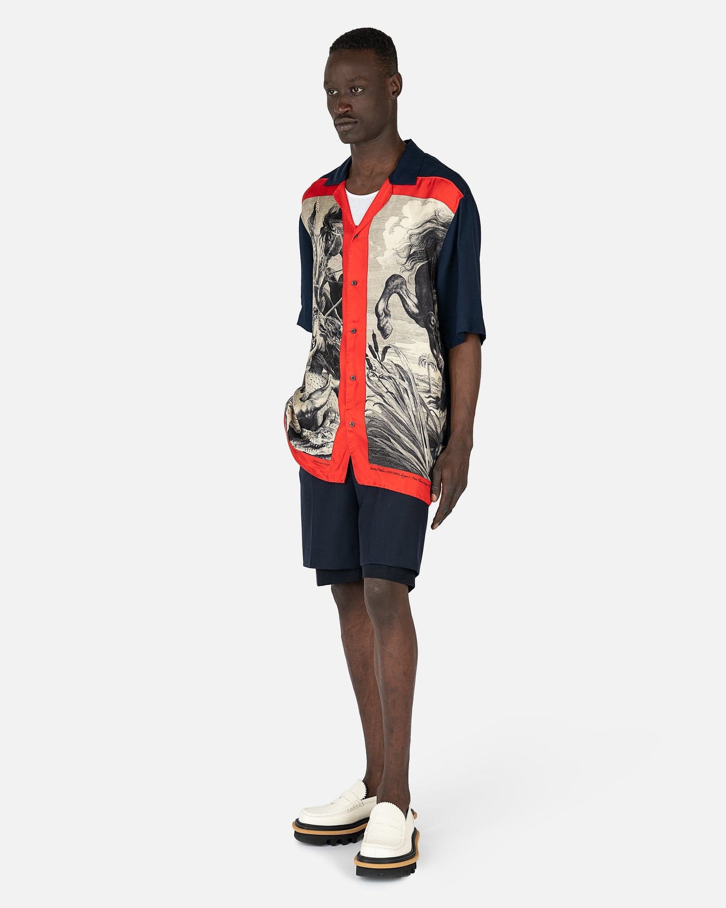 Dries Van Noten Men's Shirts Cassif Shirt in Ecru