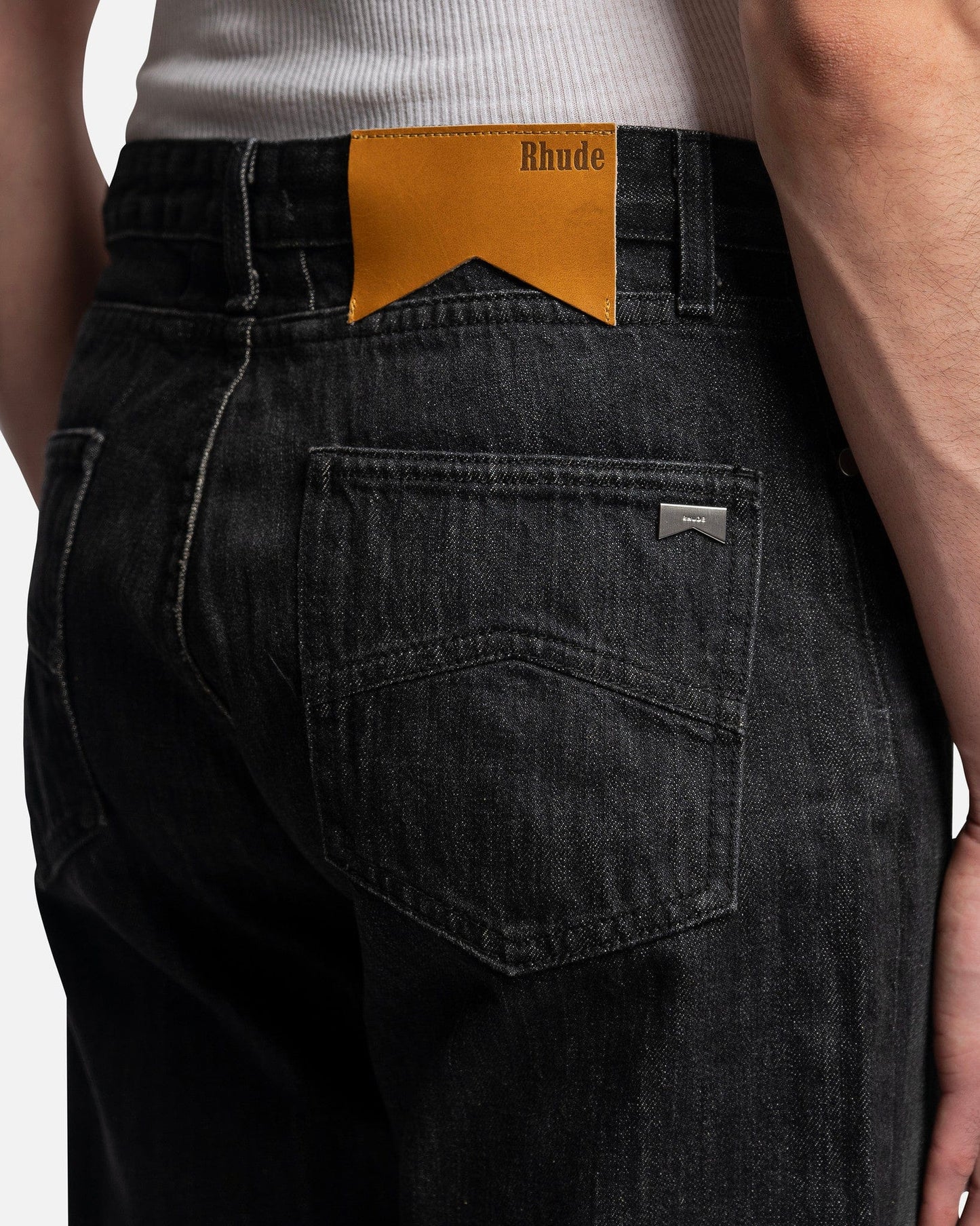 Rhude Men's Jeans Classic Denim in Black