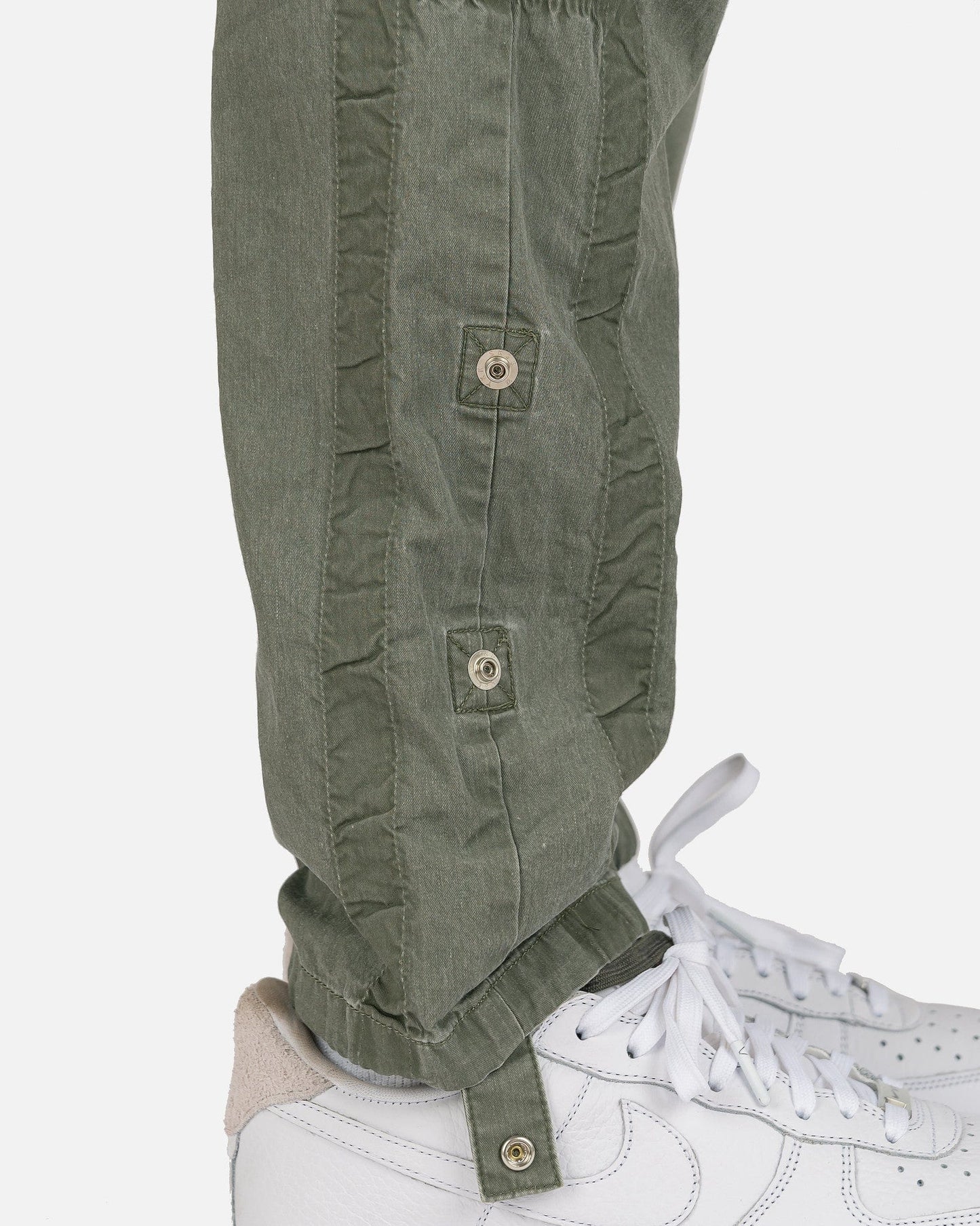 John Elliott Men's Pants Cotton Poplin Frame II Cargo Pants in Olive