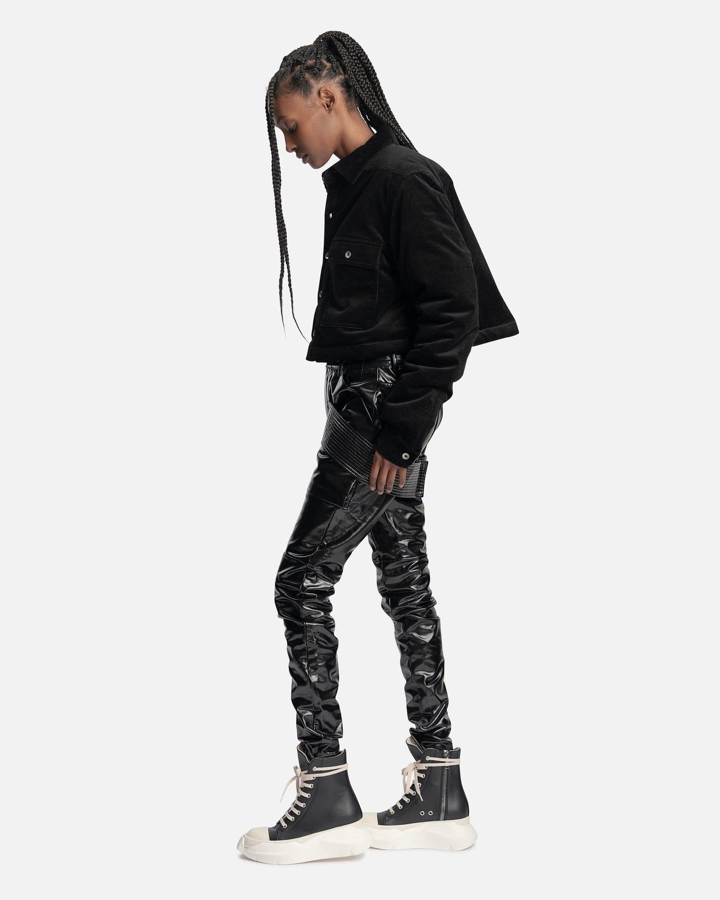 Rick Owens DRKSHDW Women Pants Creatch Pants in Black