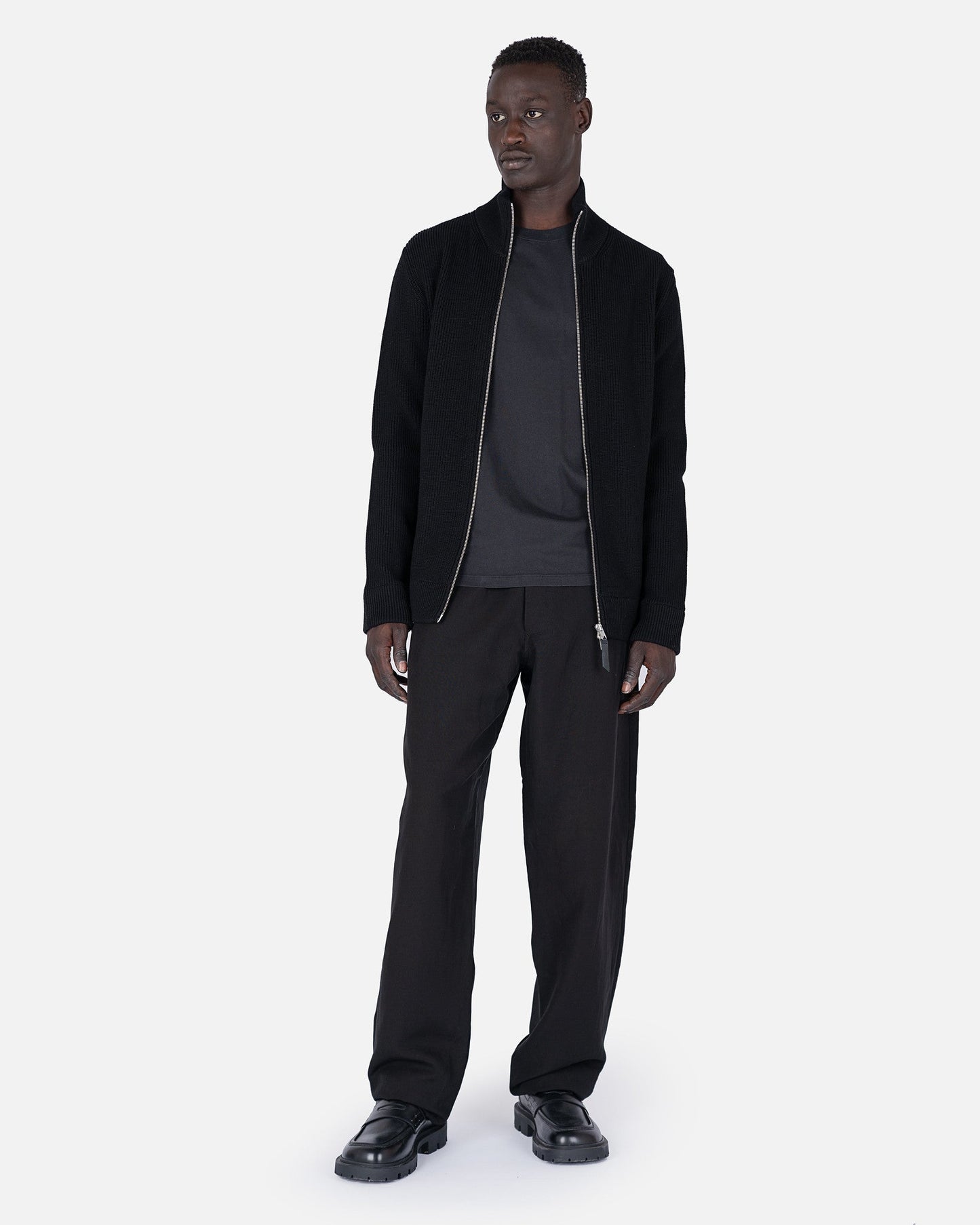 Maison Margiela Men's T-Shirts Crew Neckline T-Shirt in Black