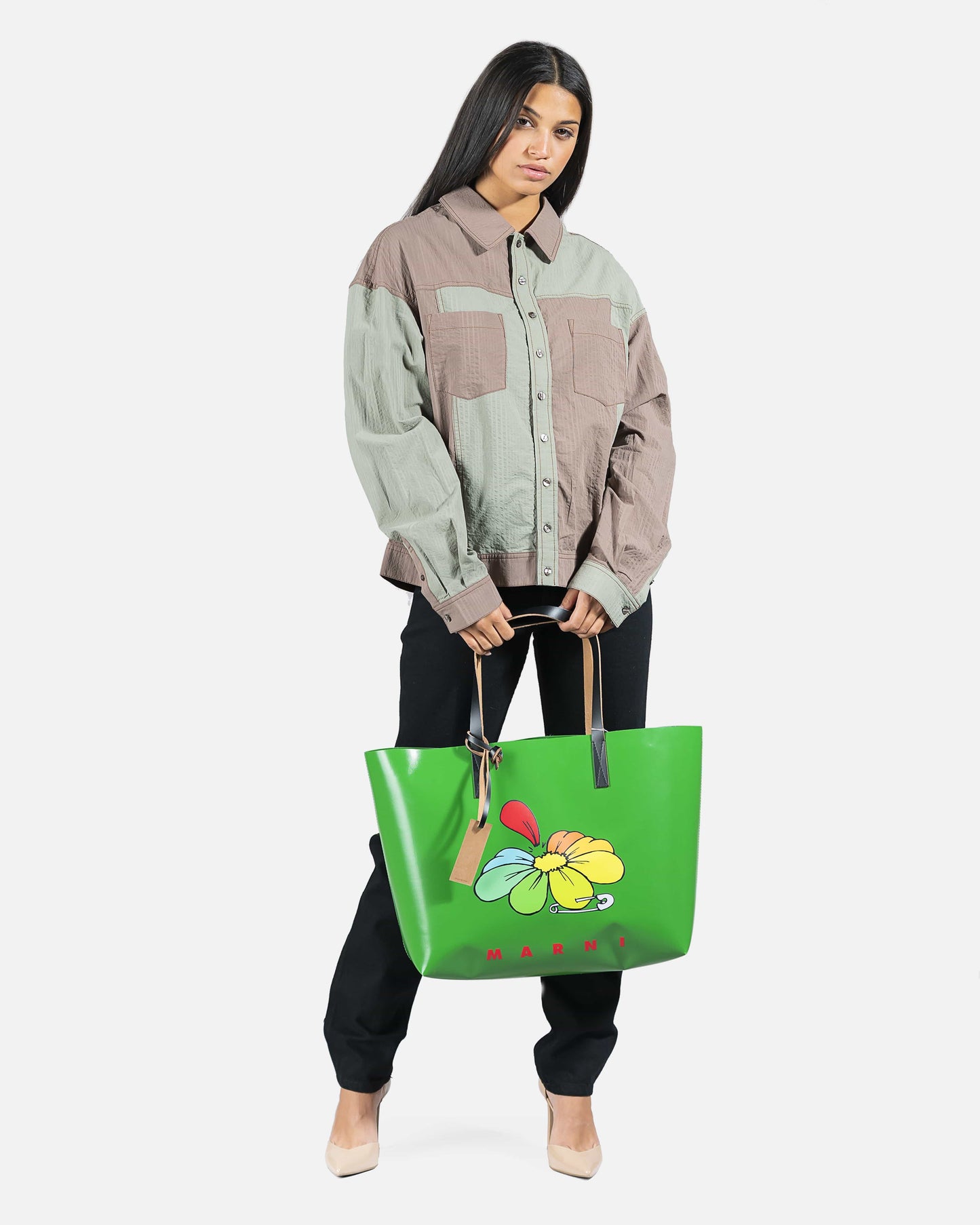 Eckhaus Latta Women Tops Desert Button Down in Cacti