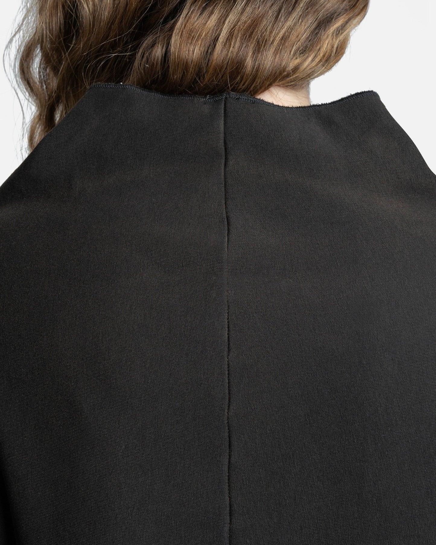 MM6 Maison Margiela Women Sweaters Distressed Sweatshirt in Black