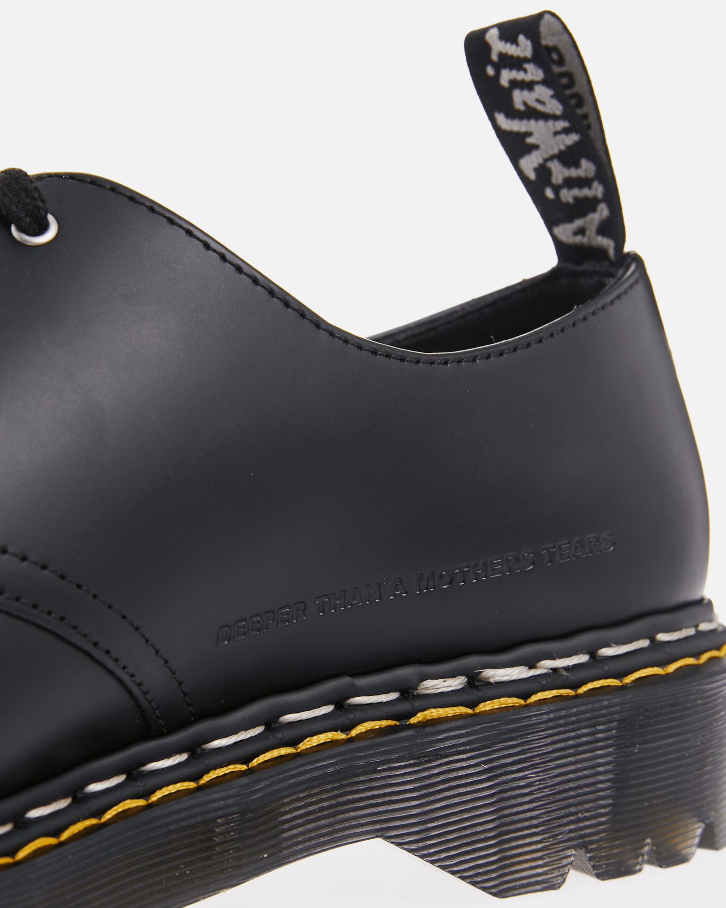 Rick Owens Men's Sneakers Dr. Martens Bex Sole Derby in Black