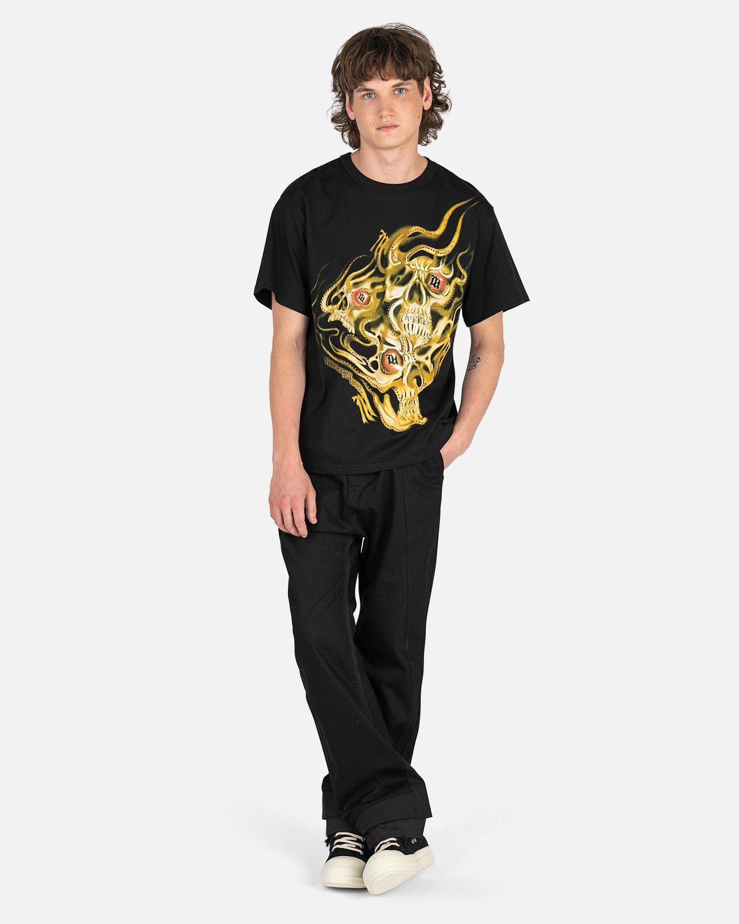 MISBHV Men's T-Shirts Drums of Death T-Shirt in Black