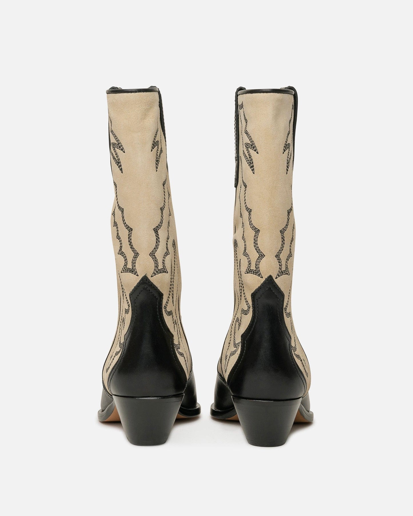 Isabel Marant Etoile Women Boots Duerto Boots in Black/Ecru