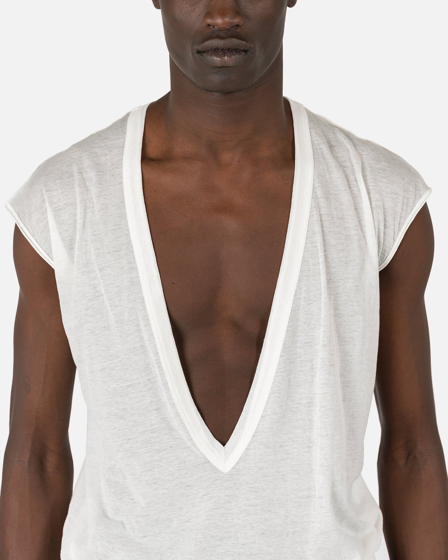 Rick Owens Men's T-Shirts Dylan T-Shirt in Milk