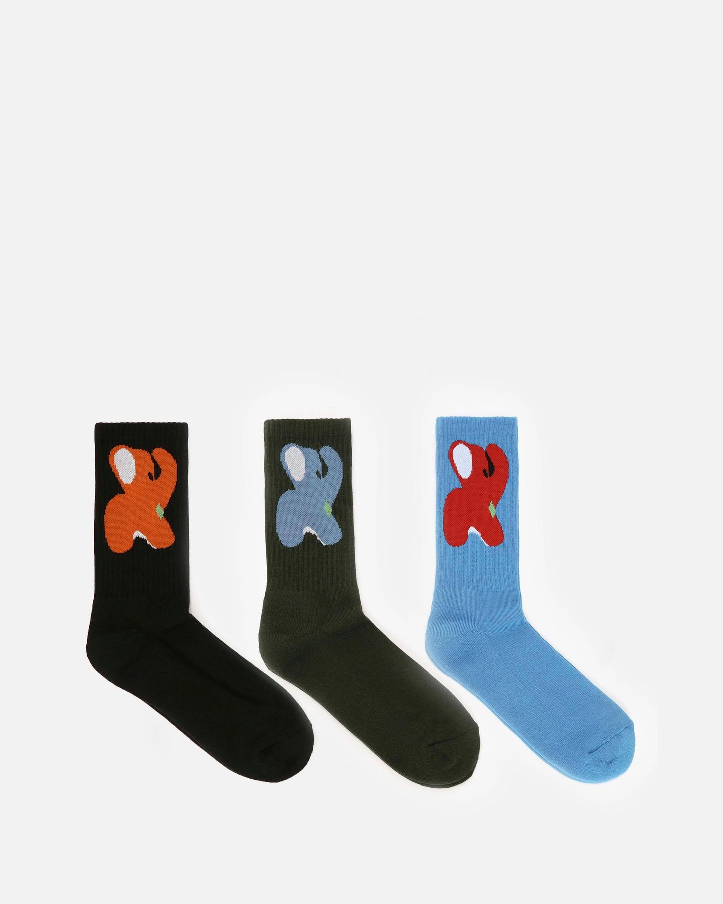 JW Anderson Men's Socks Elephant Sock Bundle