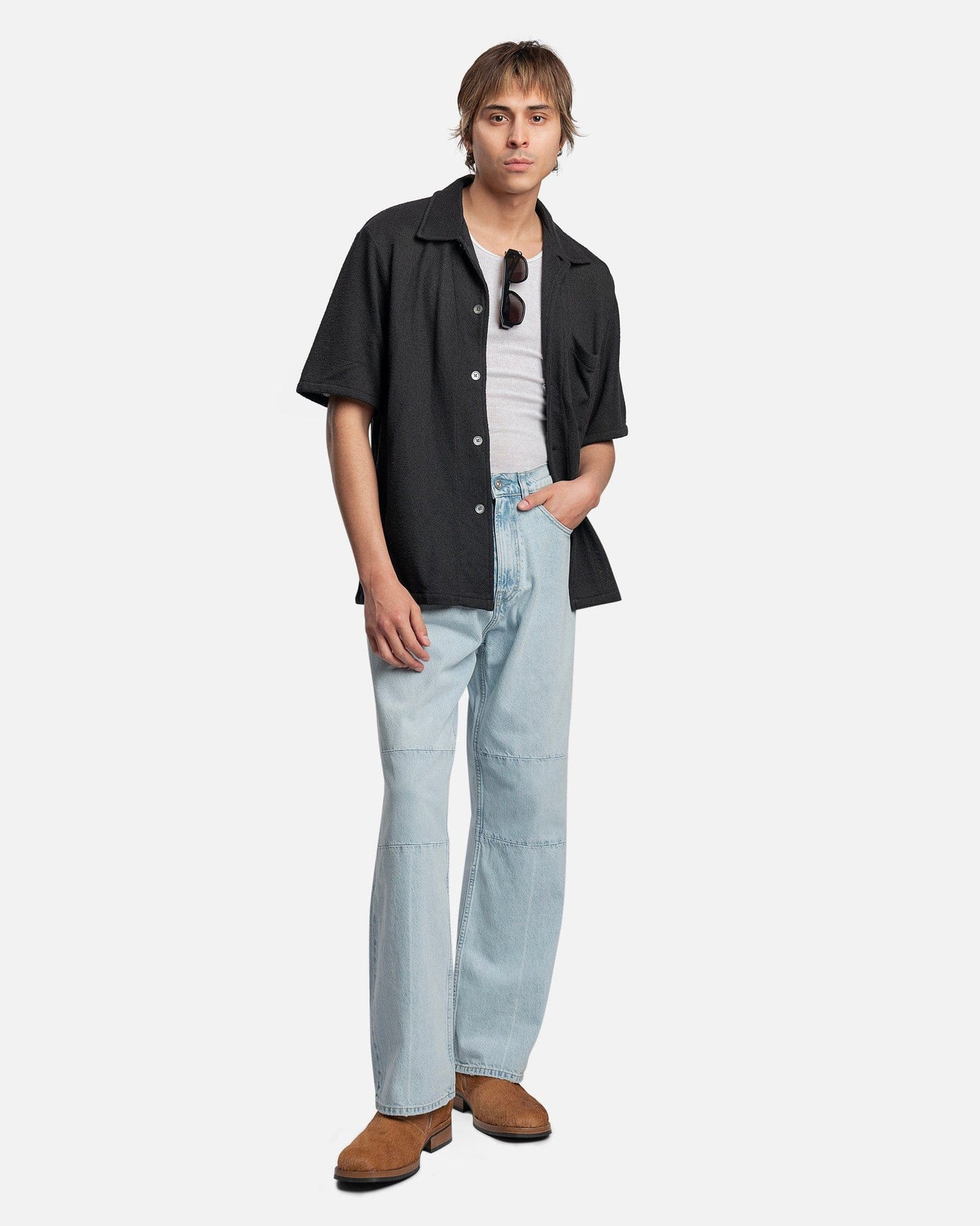 Our Legacy Men's Jeans Extended Third Cut in Superlight Wash