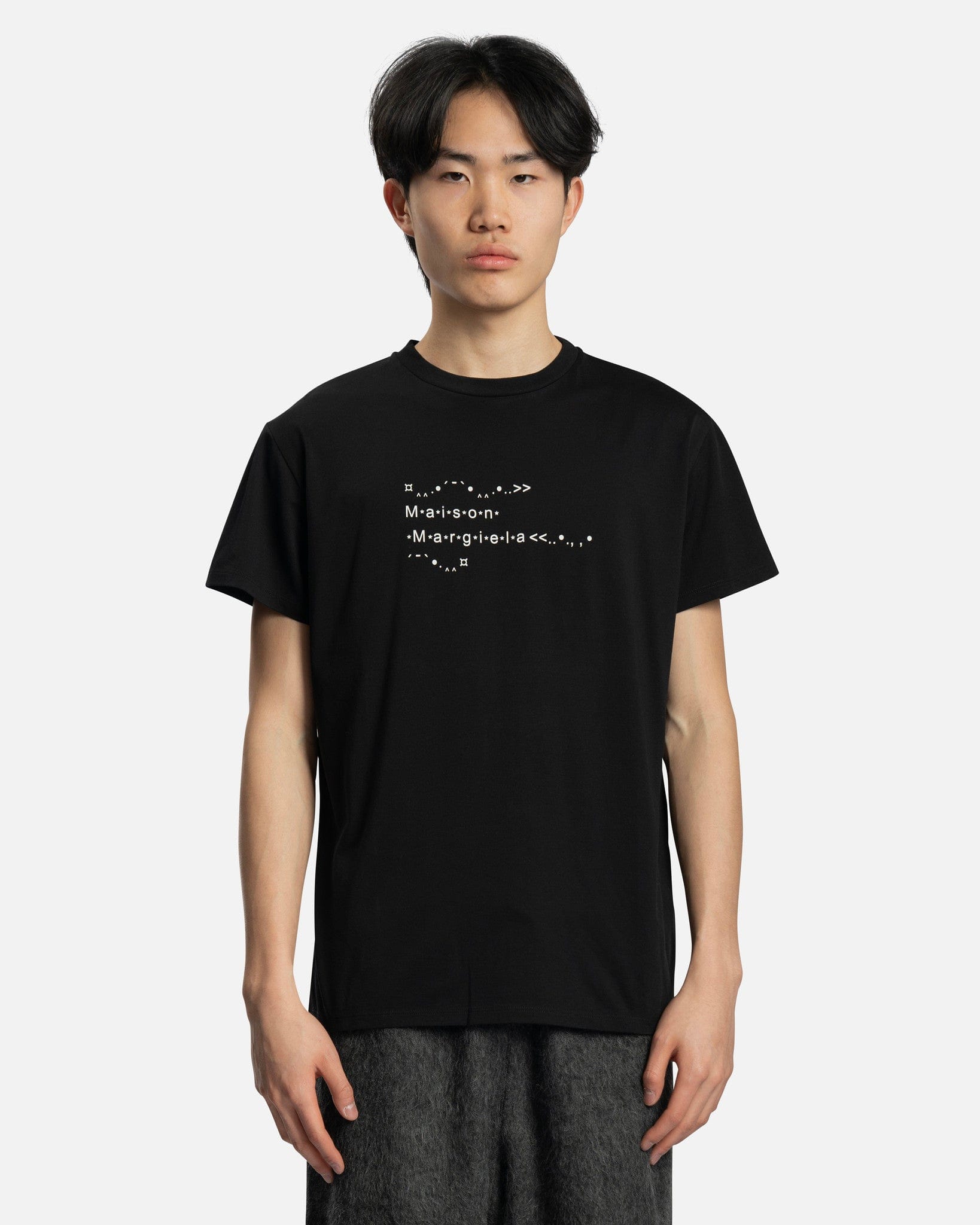 Maglietta Uomo Con Striscione Calcio '4-4-2' | T-Shirt Fruit Of The Loom Cotone Girocollo Nero Taglia S