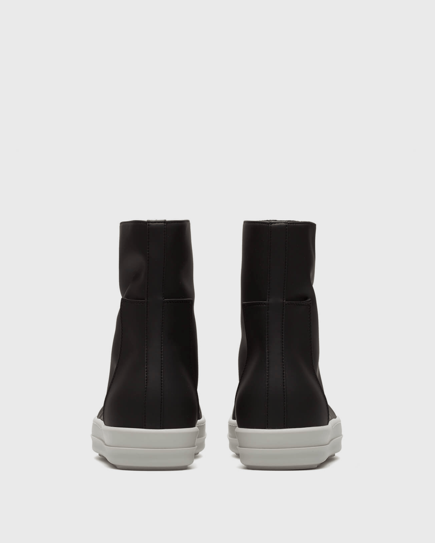 Rick Owens DRKSHDW Women Sneakers Front Zip Sneaker in Black and White