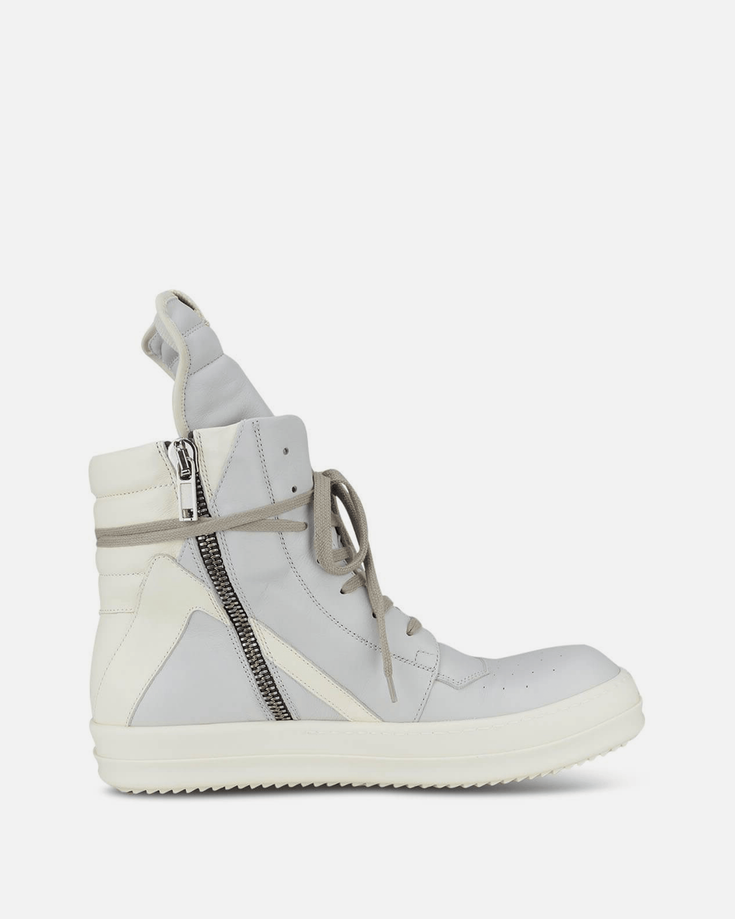 Rick Owens Men's Shoes Geobasket in Oyster/Milk