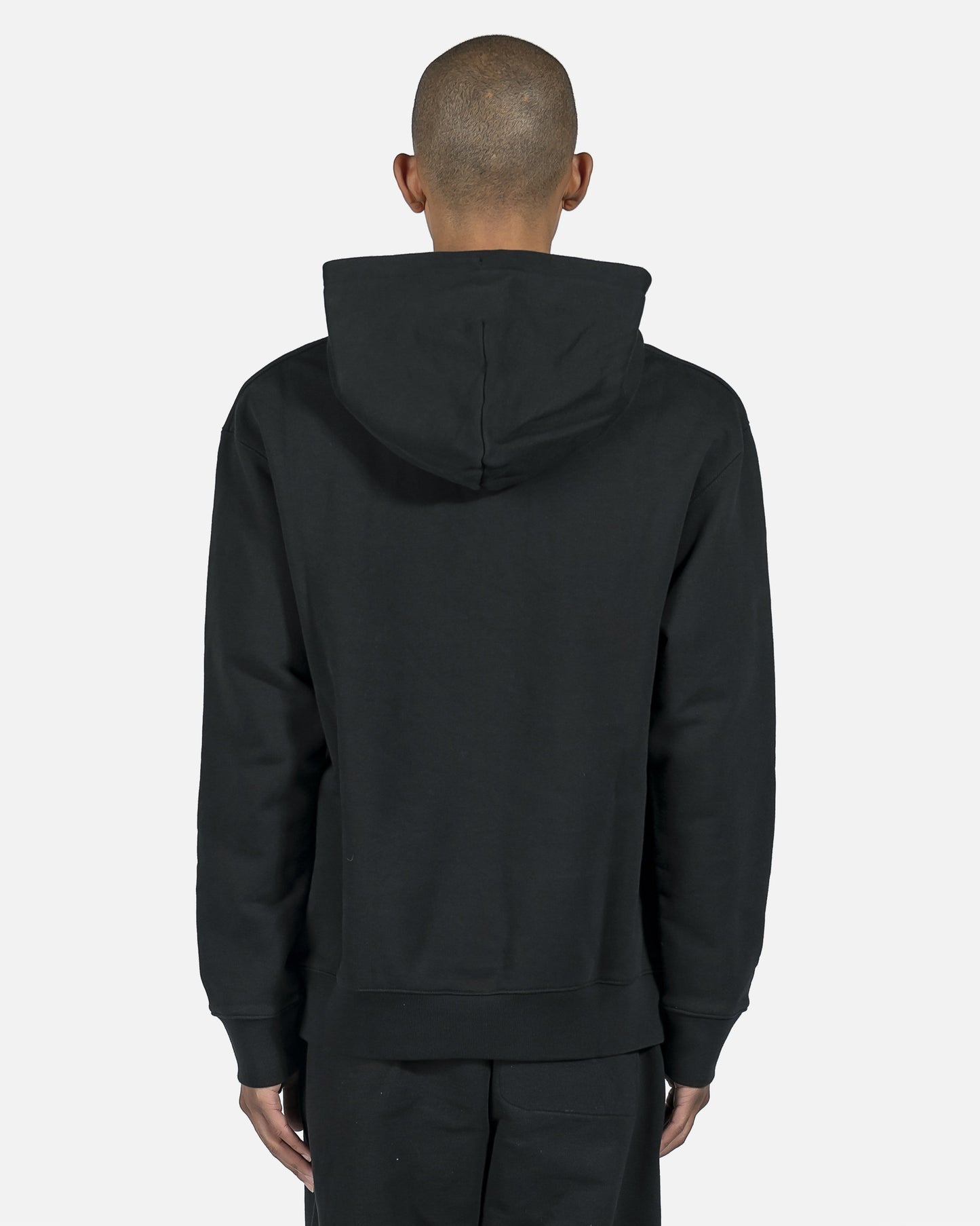 JORDAN Men's Sweatshirts Heavyweight Loopback Fleece Hoodie in Black/Red