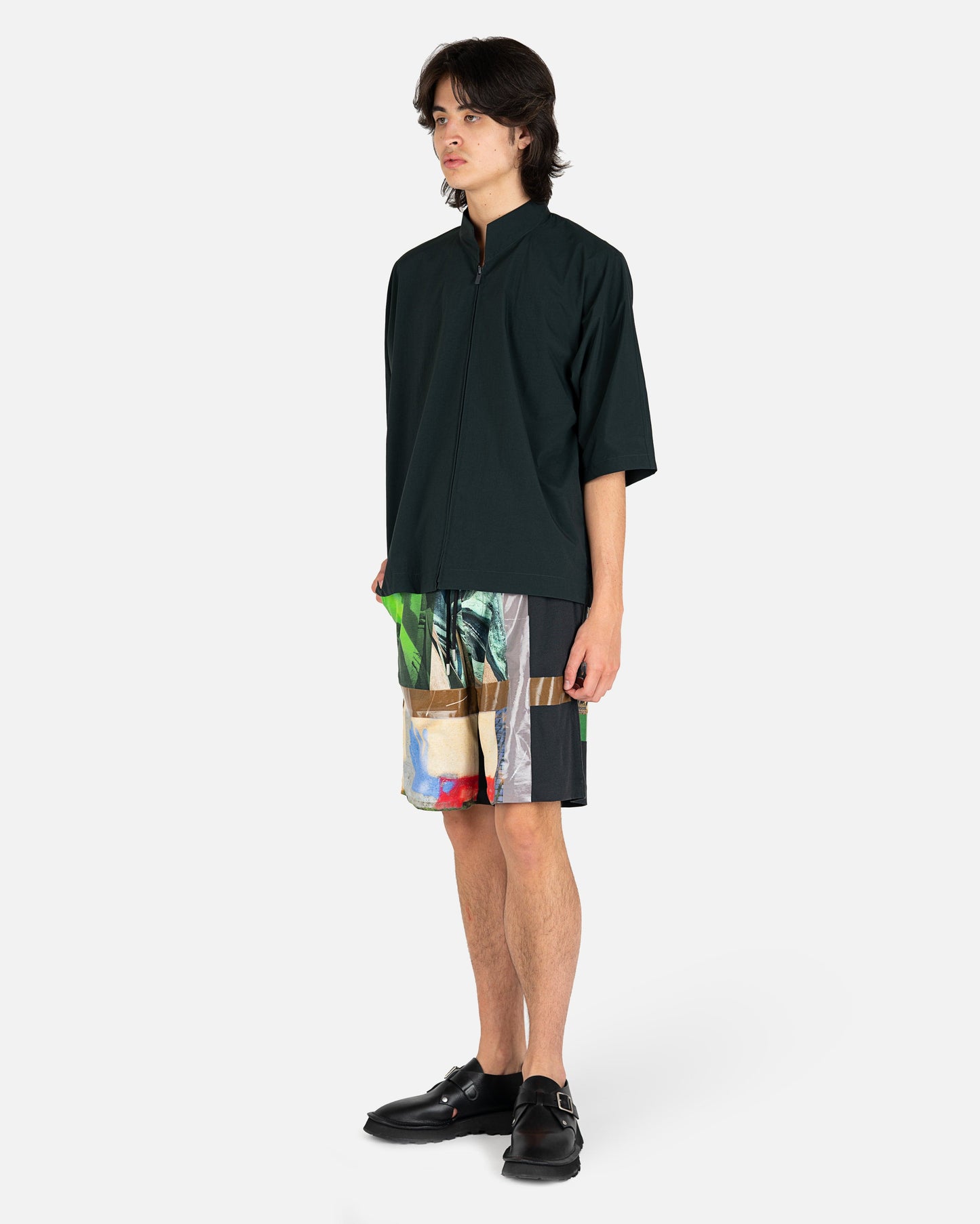 Dries Van Noten Men's Shorts Heido Shorts in Black