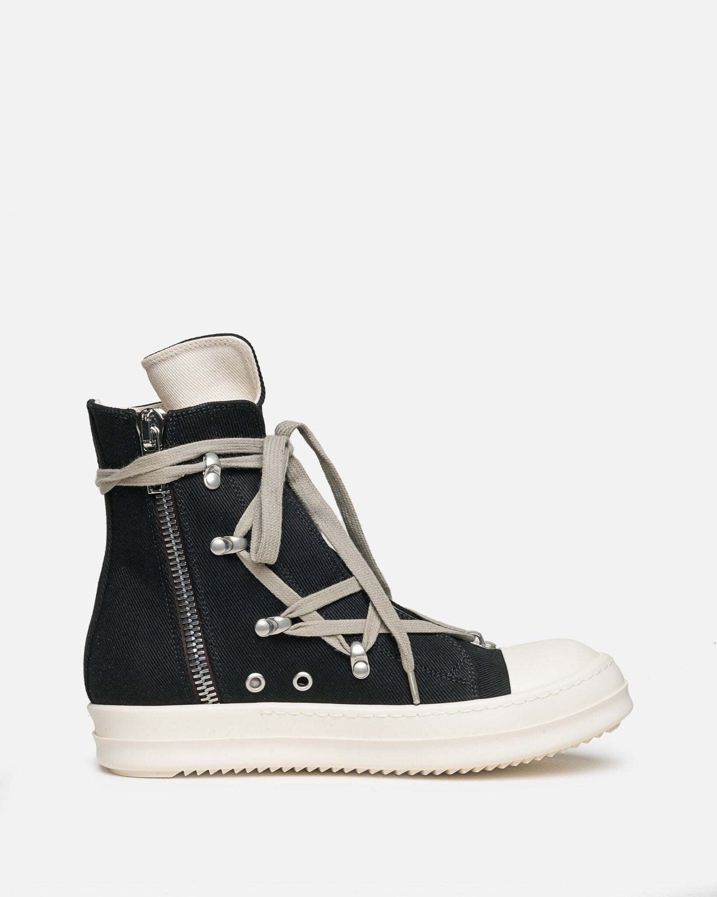 Rick Owens DRKSHDW Women Sneakers Hexa Sneaker in Black/Milk