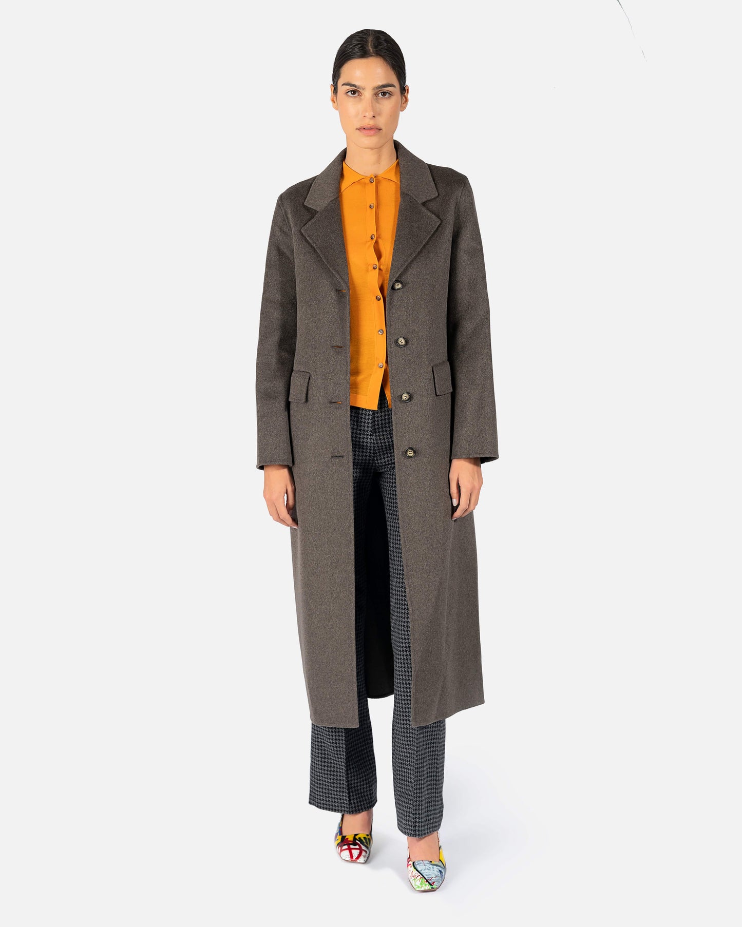 Nanushka Women Jackets Ilys Coat in Grey