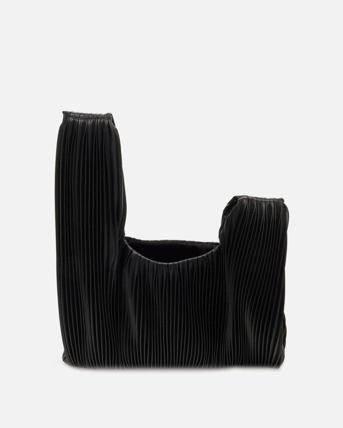 Nanushka Women Bags Jen Pleated Wrist Bag in Black