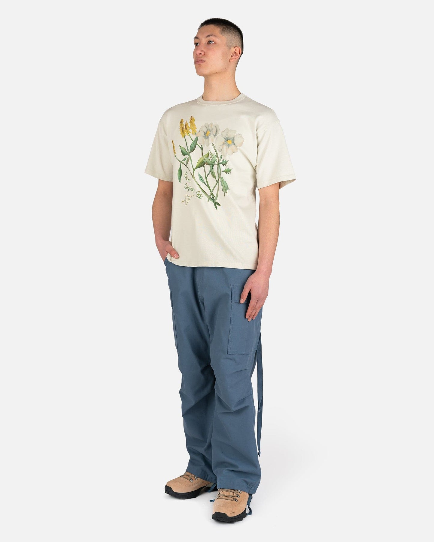 Reese Cooper Men's T-Shirts Juliet Johnstone Collaboration T-Shirt in White