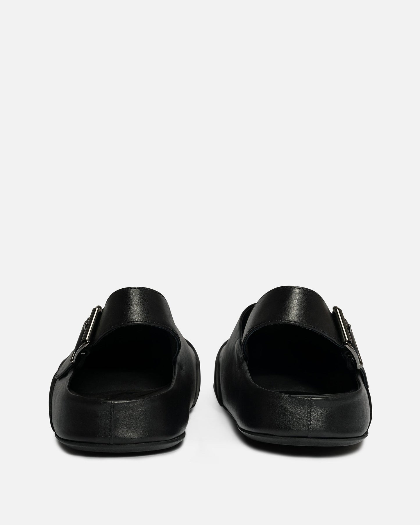 Marni Men's Shoes Leather and Suede Sabot in Black