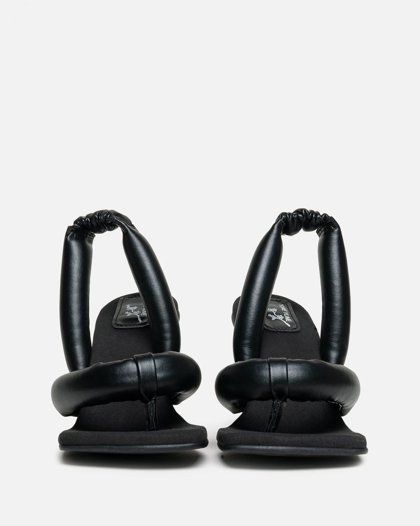 Yume Yume Women Heels Love Heel in Black Leather