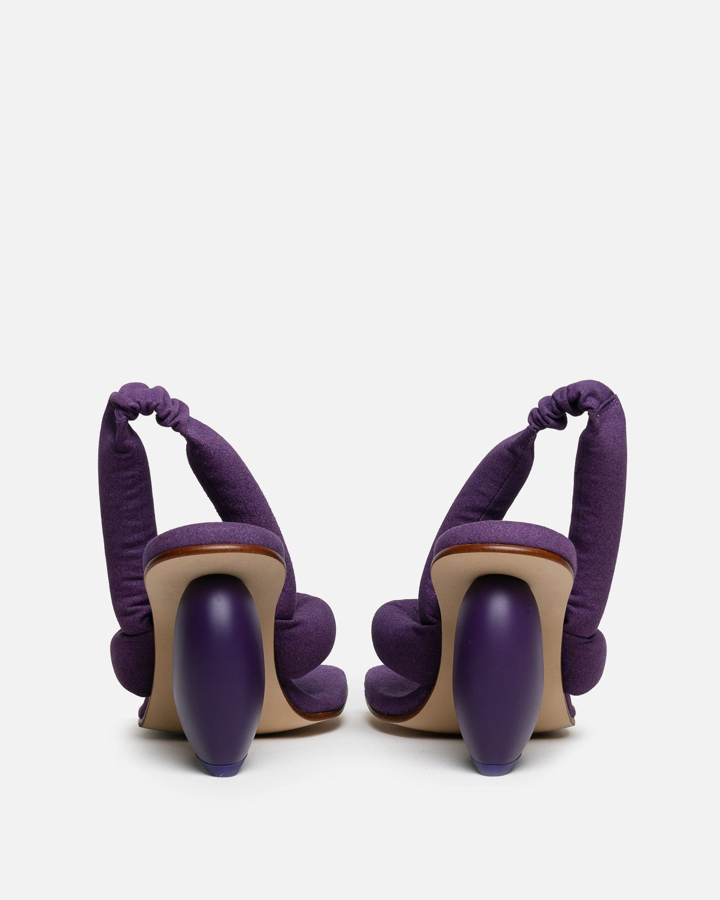 Yume Yume Women Heels Love Heel in Purple Suede