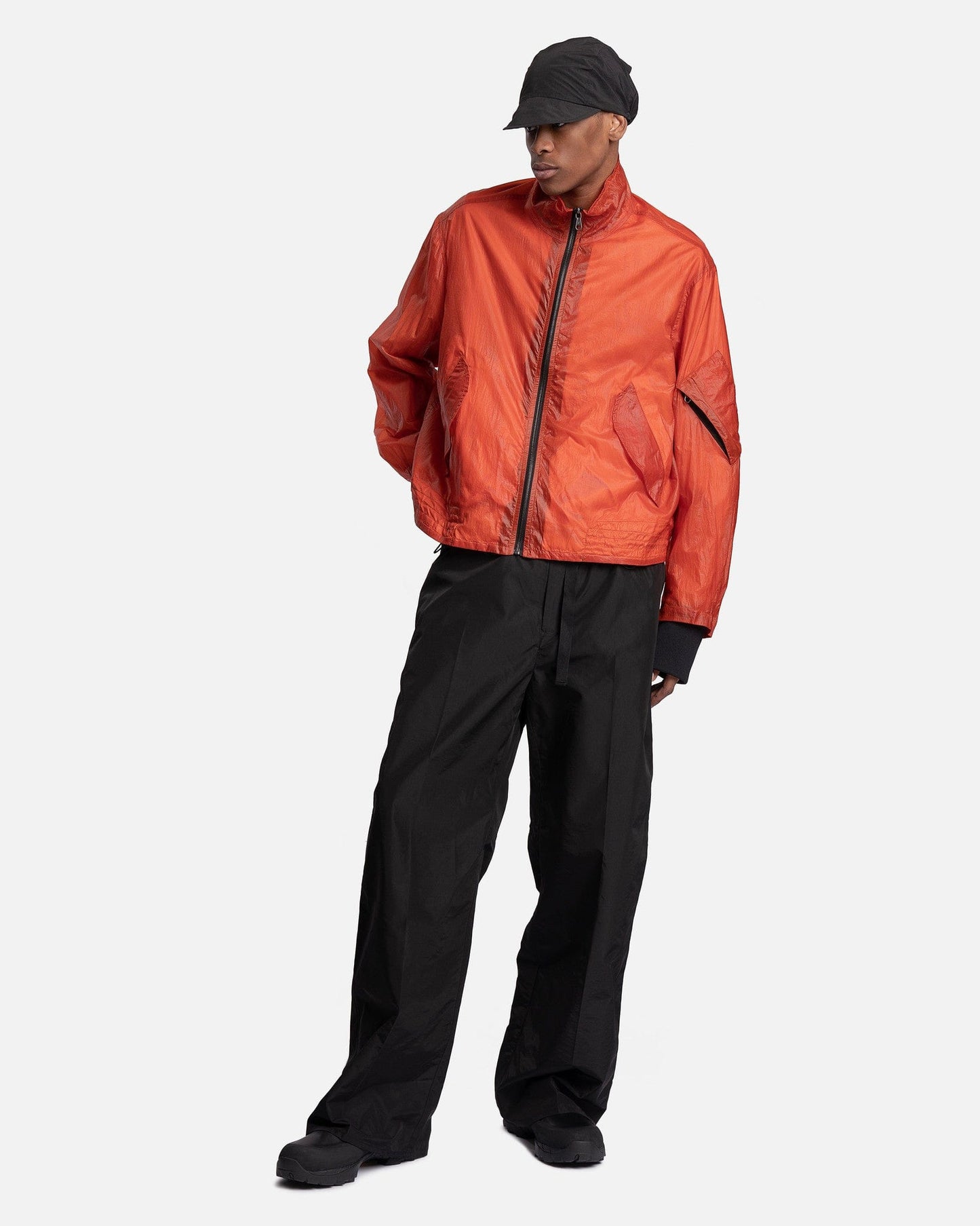Our Legacy Men's Jackets Luft Jacket in Eld Rubberized Nylon