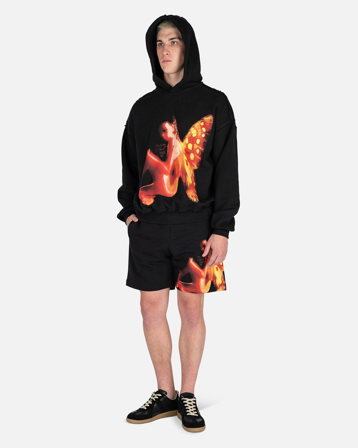 MISBHV Men's Shorts Metamorphosis Jersey Shorts in Black