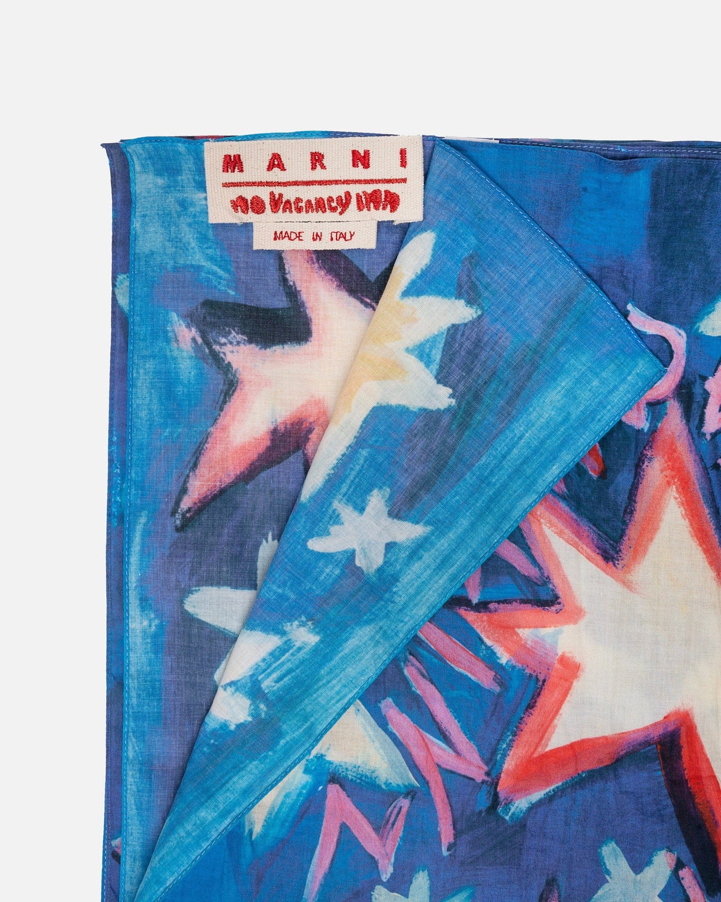 Marni Scarves O/S No Vacancy Inn Milky Way Pareo in Royal