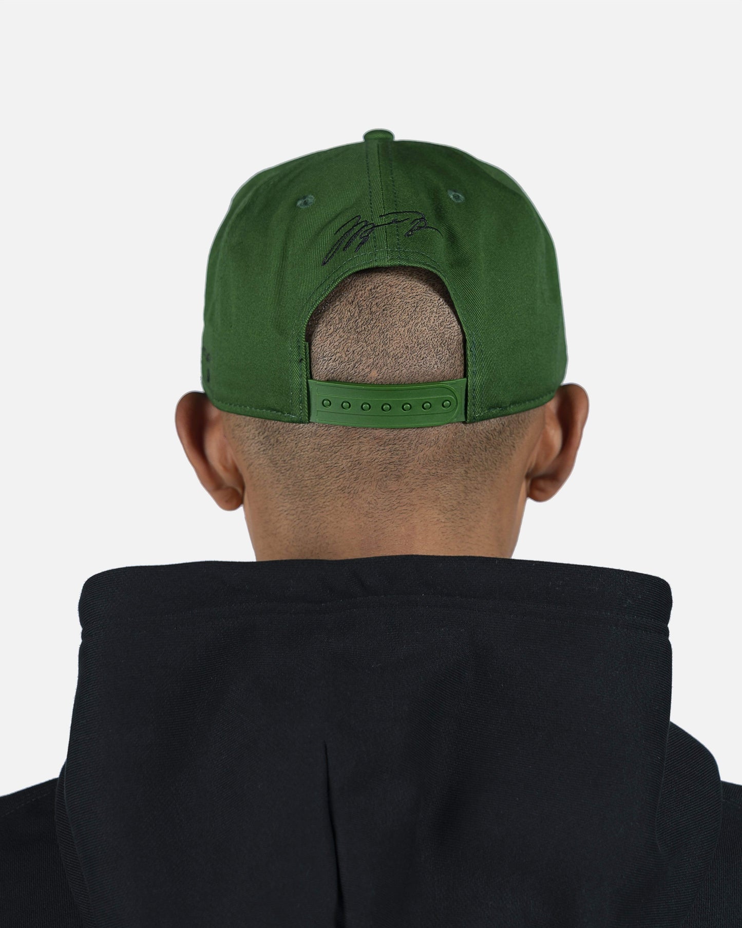 JORDAN Men's Hats Off-White Hat in Green