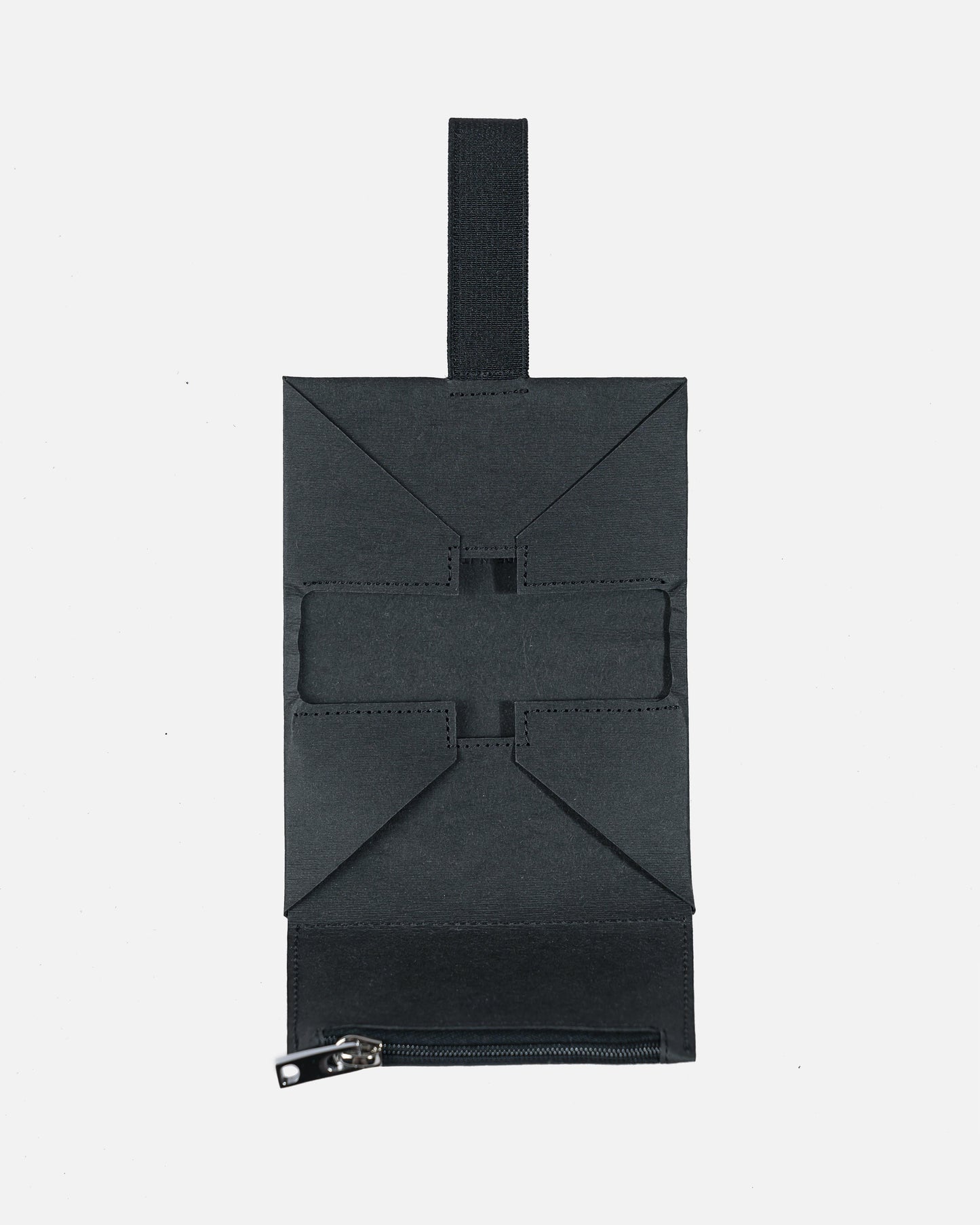 Marni Leather Goods Origami Credit Card Holder in Black