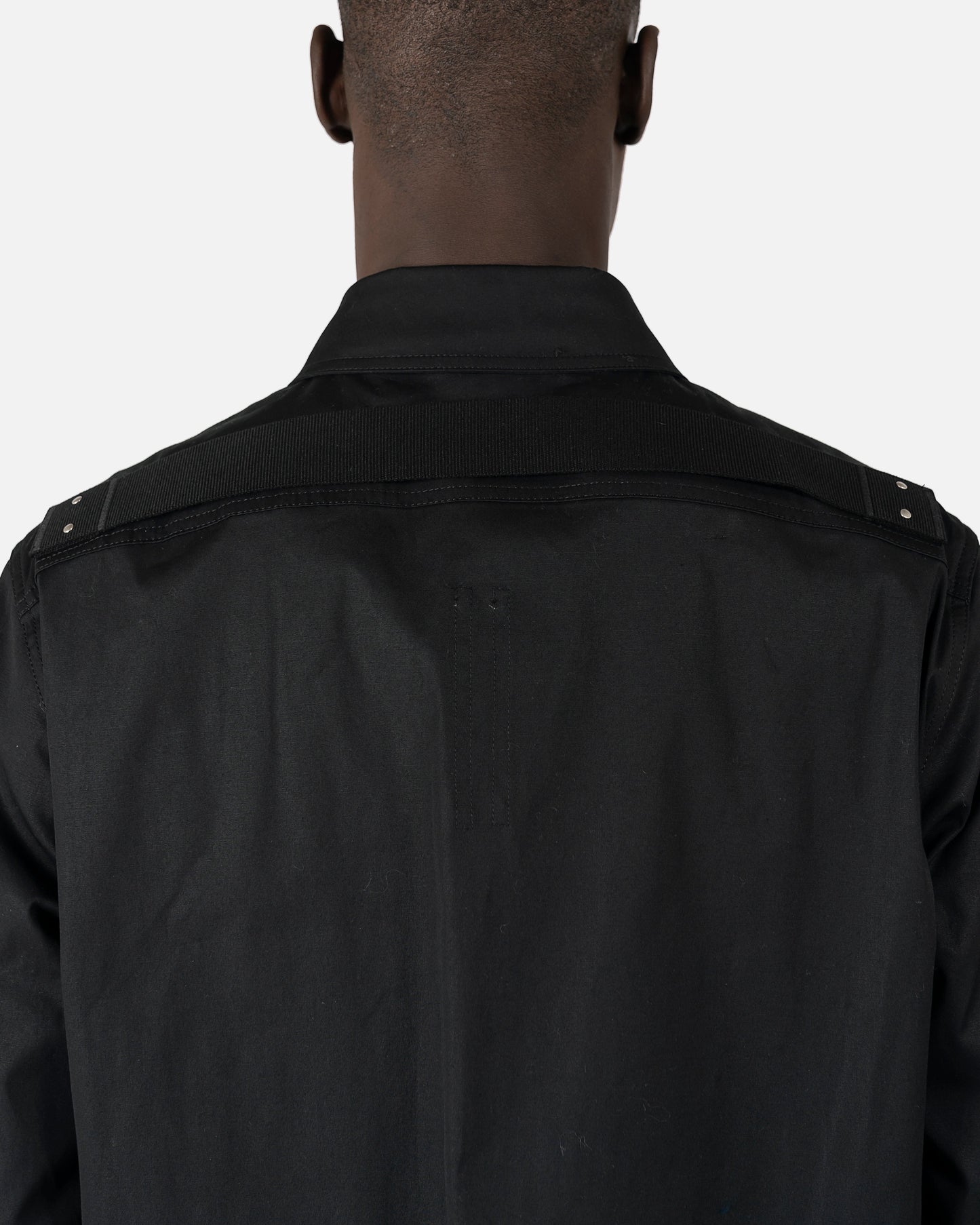 Rick Owens Men's Jackets Outershirt in Black