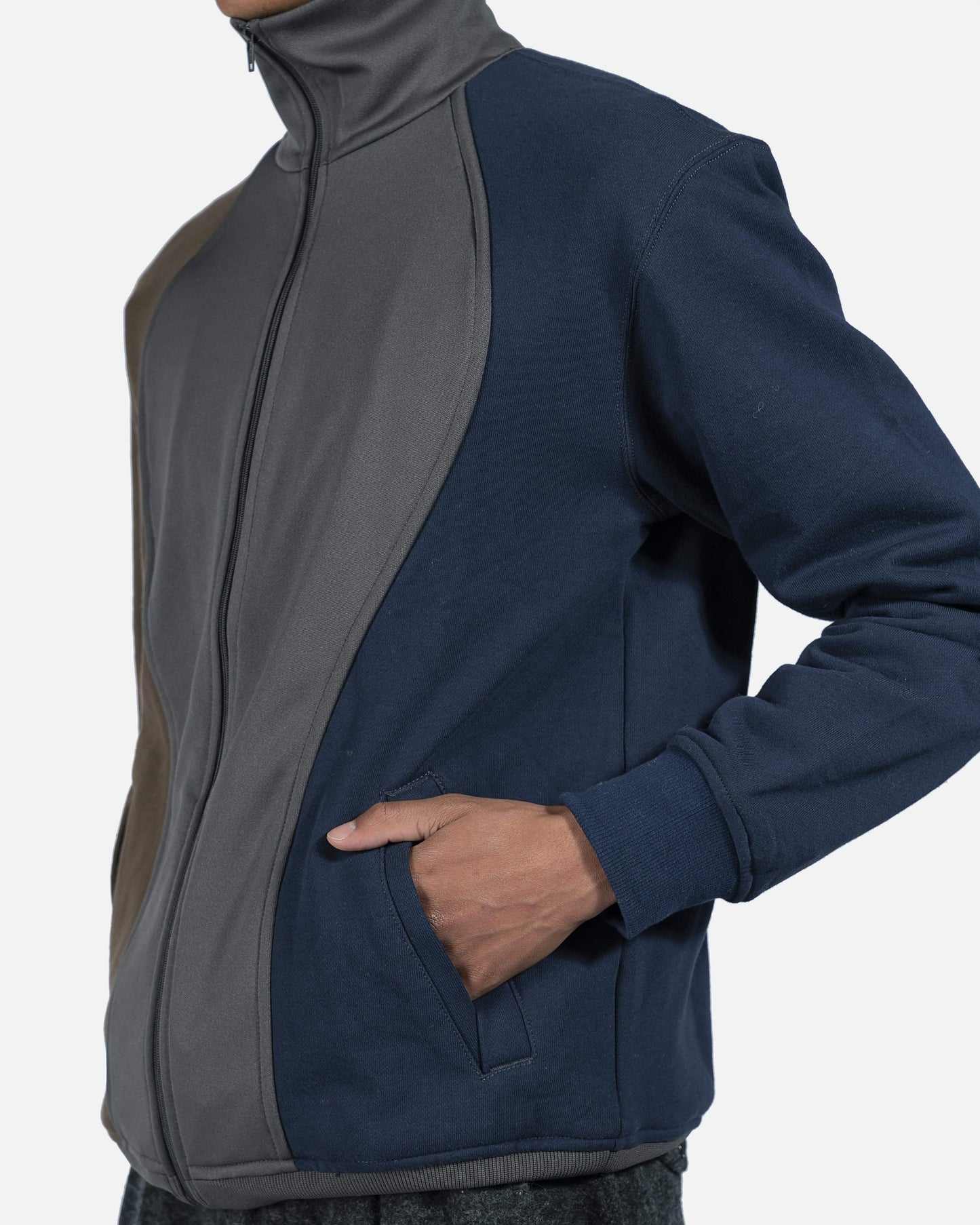 Comme des Garcons Homme Deux Paneled Track Jacket in Multi