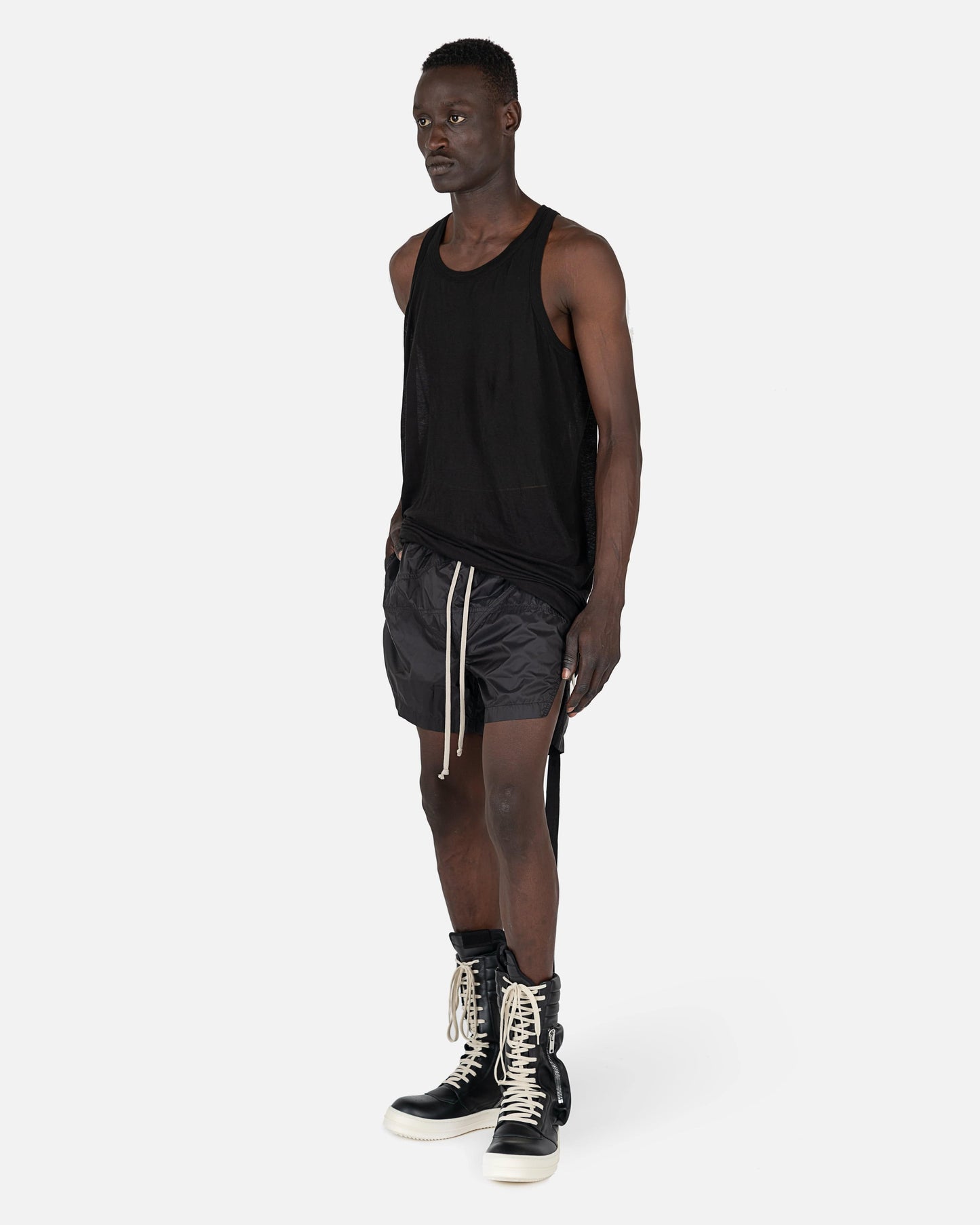 Rick Owens DRKSHDW Men's Shorts Pentaboxers in Black