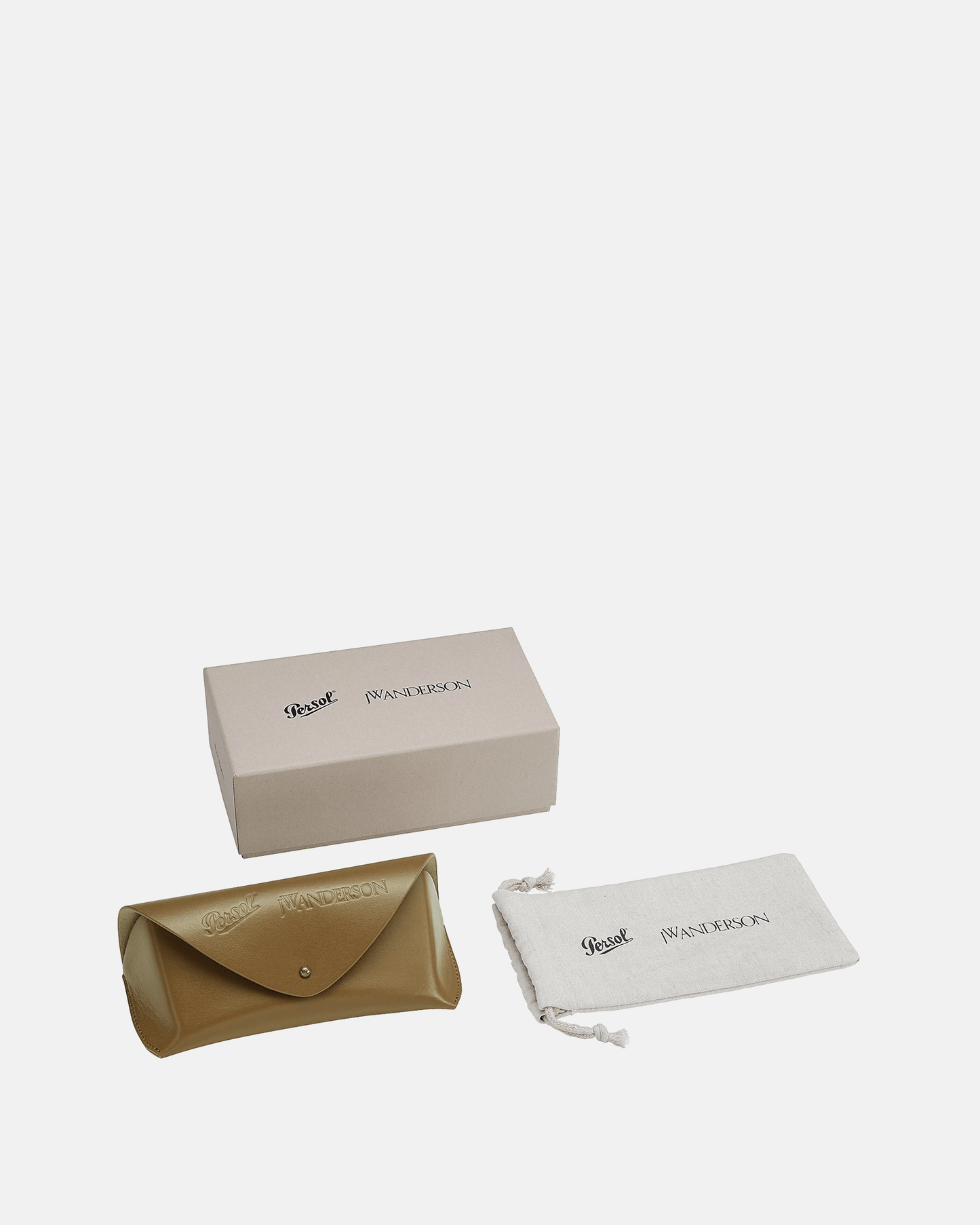 JW Anderson Eyewear Persol 649 in Brown