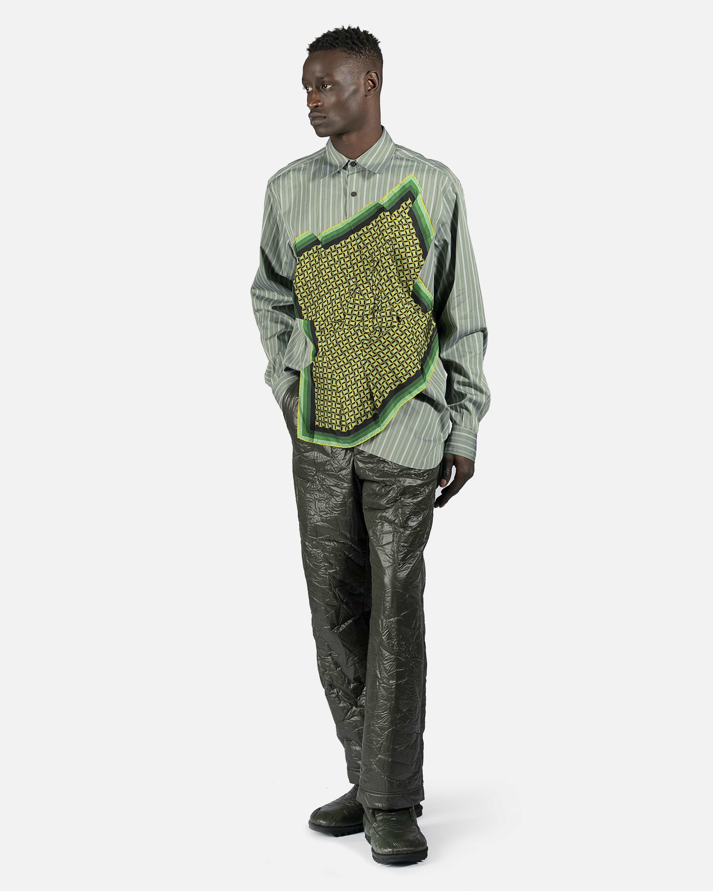 Dries Van Noten Men's Pants Perto Pants in Khaki