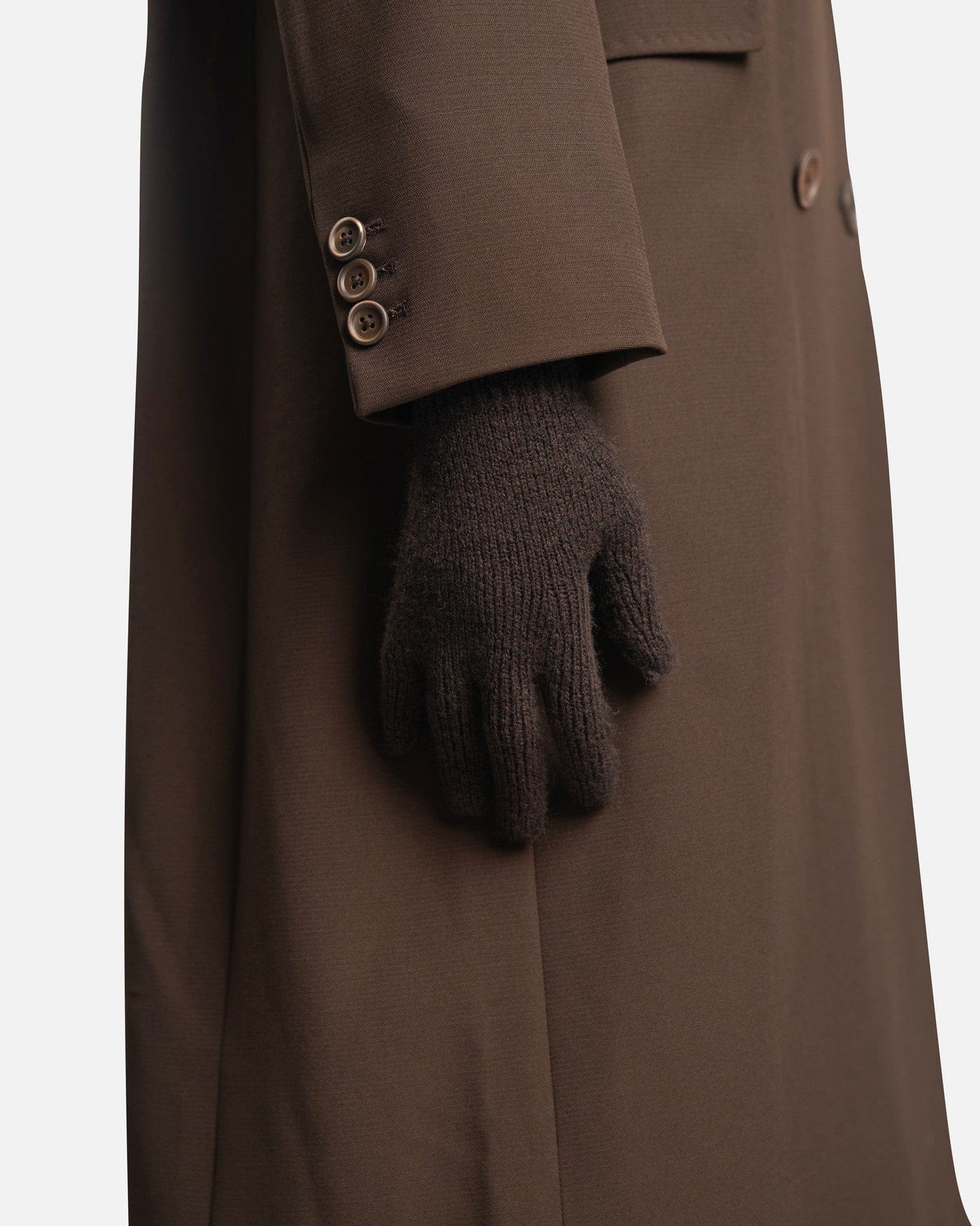 Paloma Wool Women's Hats Peter Knitted Gloves in Brown