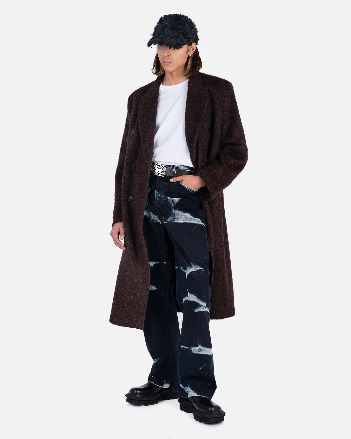 Dries Van Noten Men's Pants Pine Pants in Black