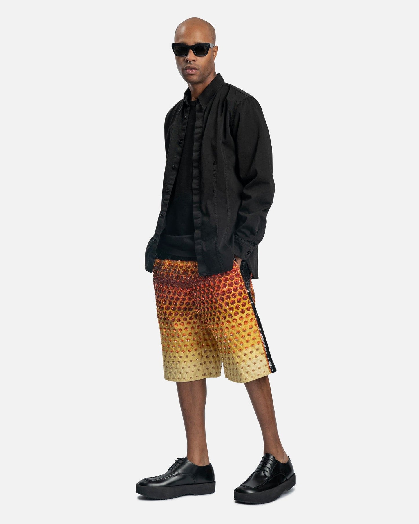 Dries Van Noten Men's Shorts Plade EMB Pants